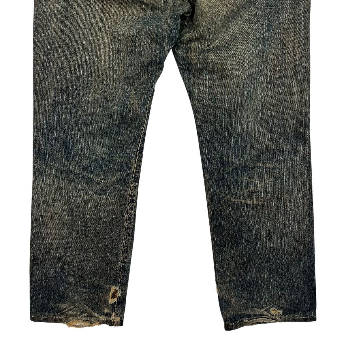 Edwin Vintage Edwin Distressed Selvedge Denim Jeans Size US 28 / EU 44 - 10 Thumbnail