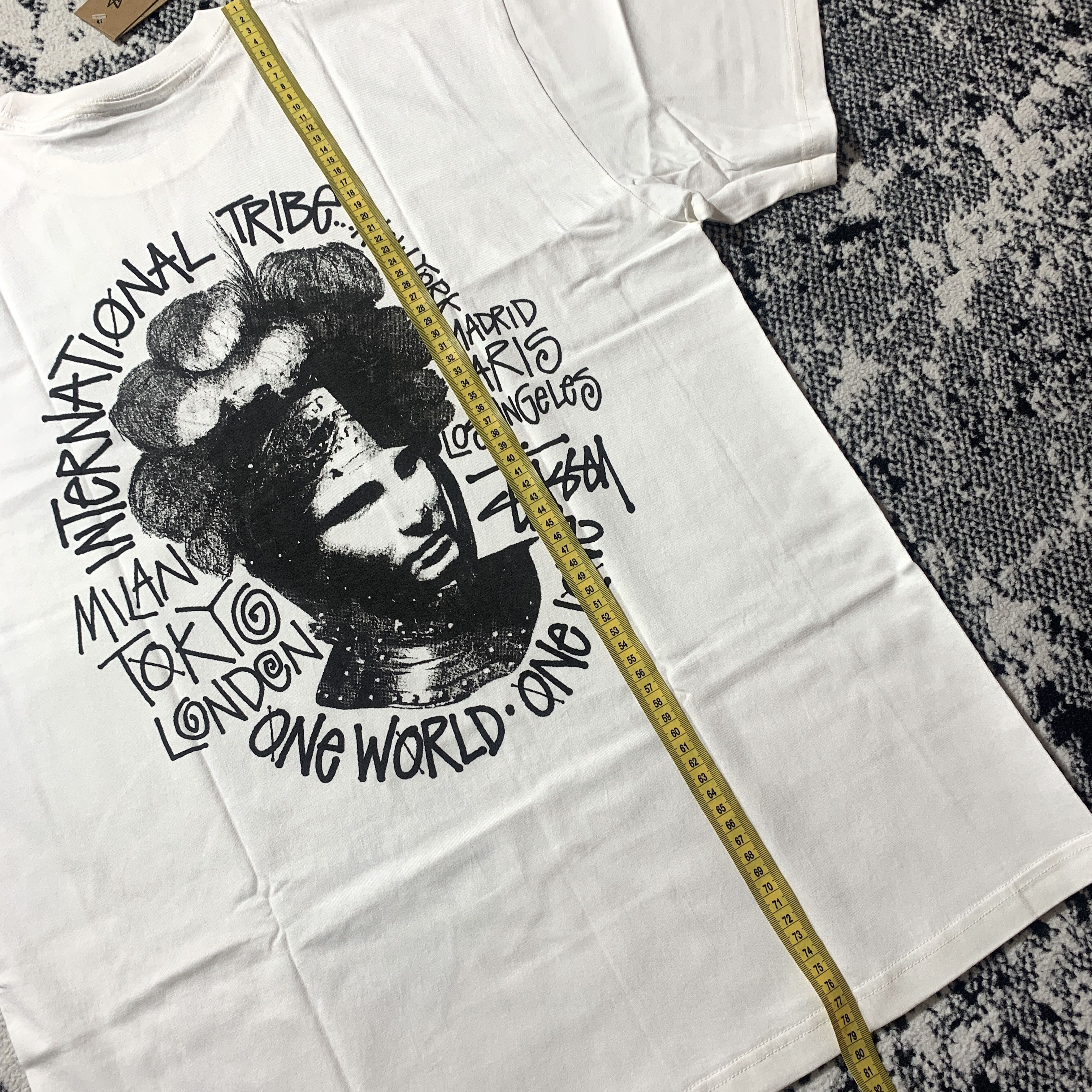 Stussy STUSSY CAMELOT PIGMENT DYED TEE NATURAL- LARGE Size US L / EU 52-54 / 3 - 7 Thumbnail