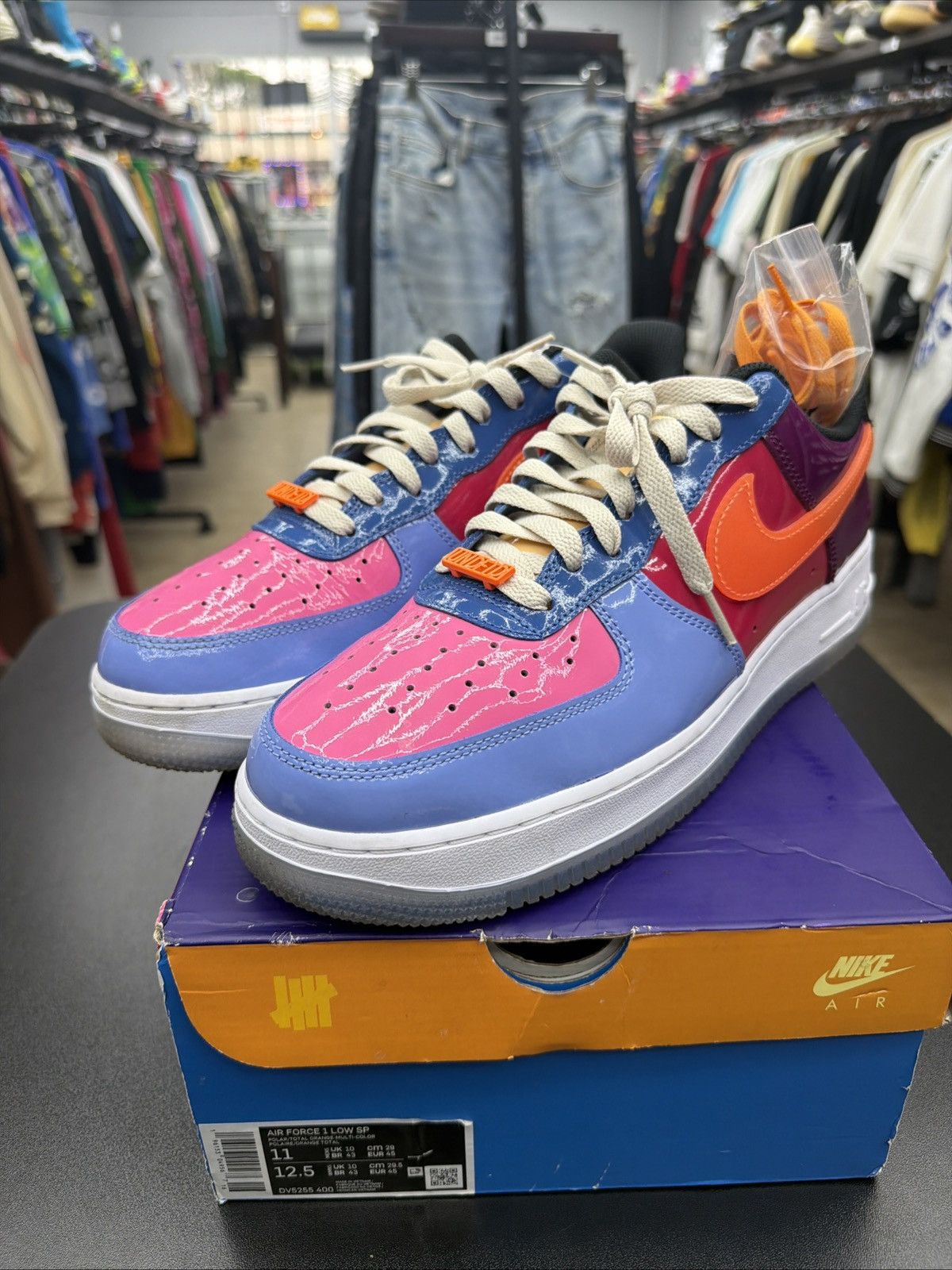 Nike Nike Undefeated x Air Force 1 Low Tota Size 11 OG All Quick Size US 11 / EU 44 - 18 Thumbnail