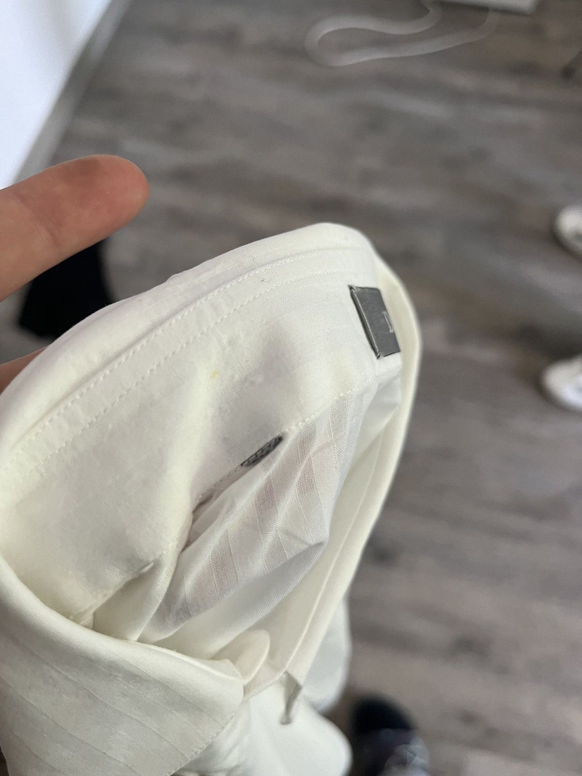 Dior × Hedi Slimane SS06 Dior homme Hedi slimane striped seethru Shirt Size US M / EU 48-50 / 2 - 6 Thumbnail