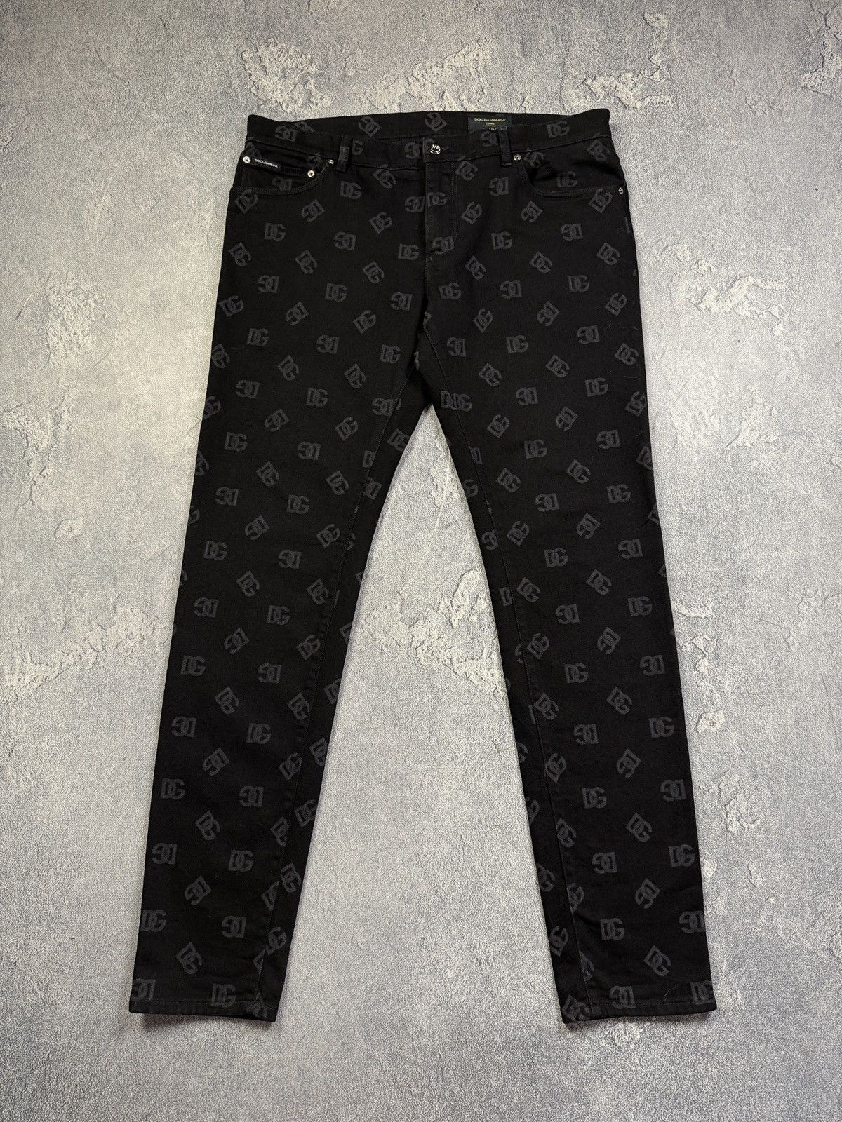 Dolce & Gabbana Monogram Dolce & Gabanna Arhive Luxury Jeans Size US 42 / EU 58 - 2 Thumbnail