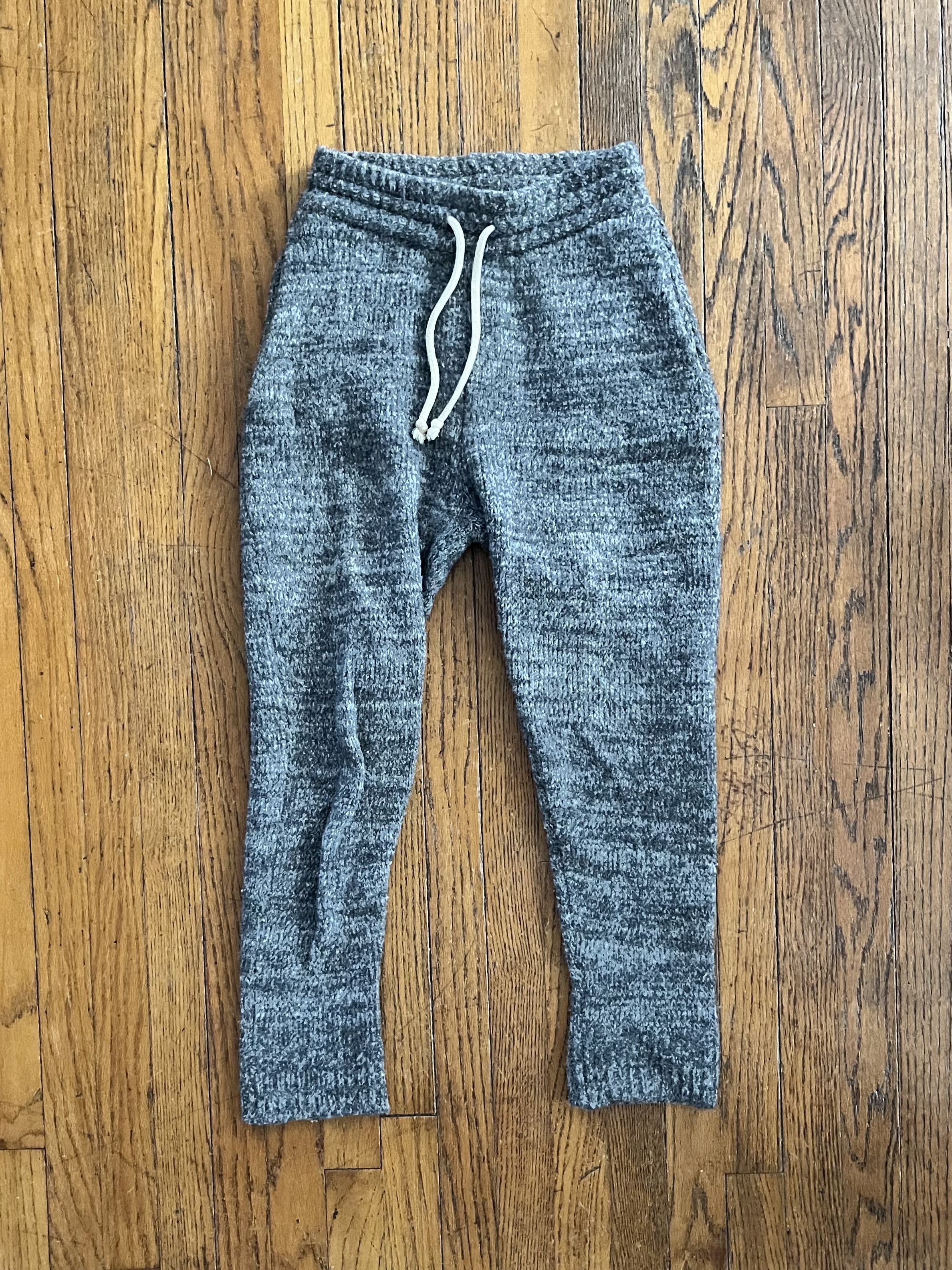John Elliott Grey Melange Boucle Sweatpants Size US 30 / EU 46 - 1 Thumbnail