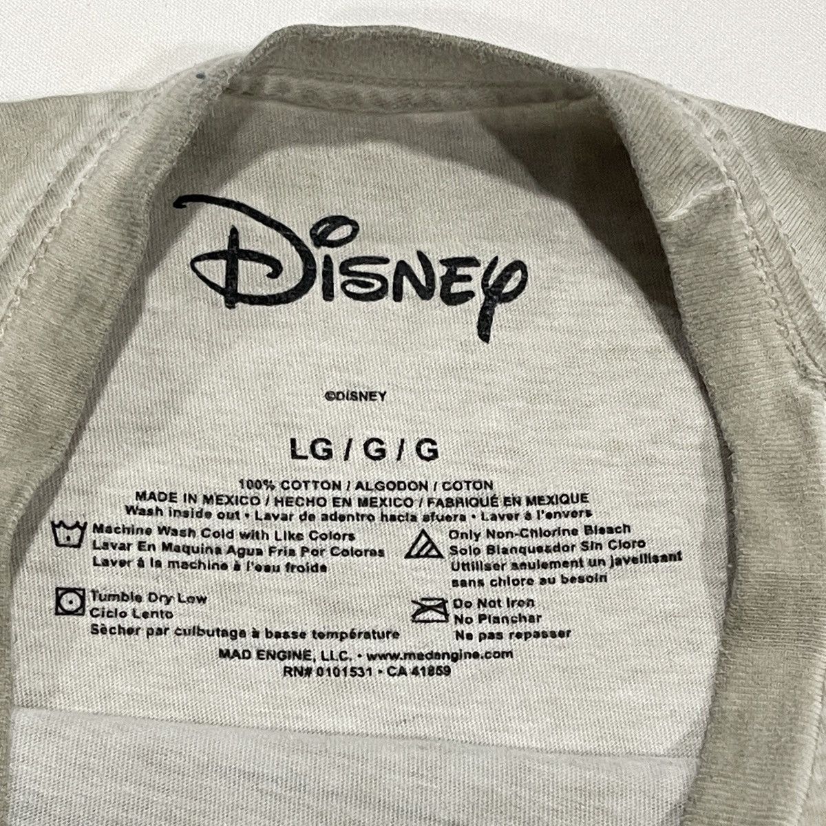 Disney Vintage Mickey Mouse Character Reference Tee Size US L / EU 52-54 / 3 - 3 Thumbnail