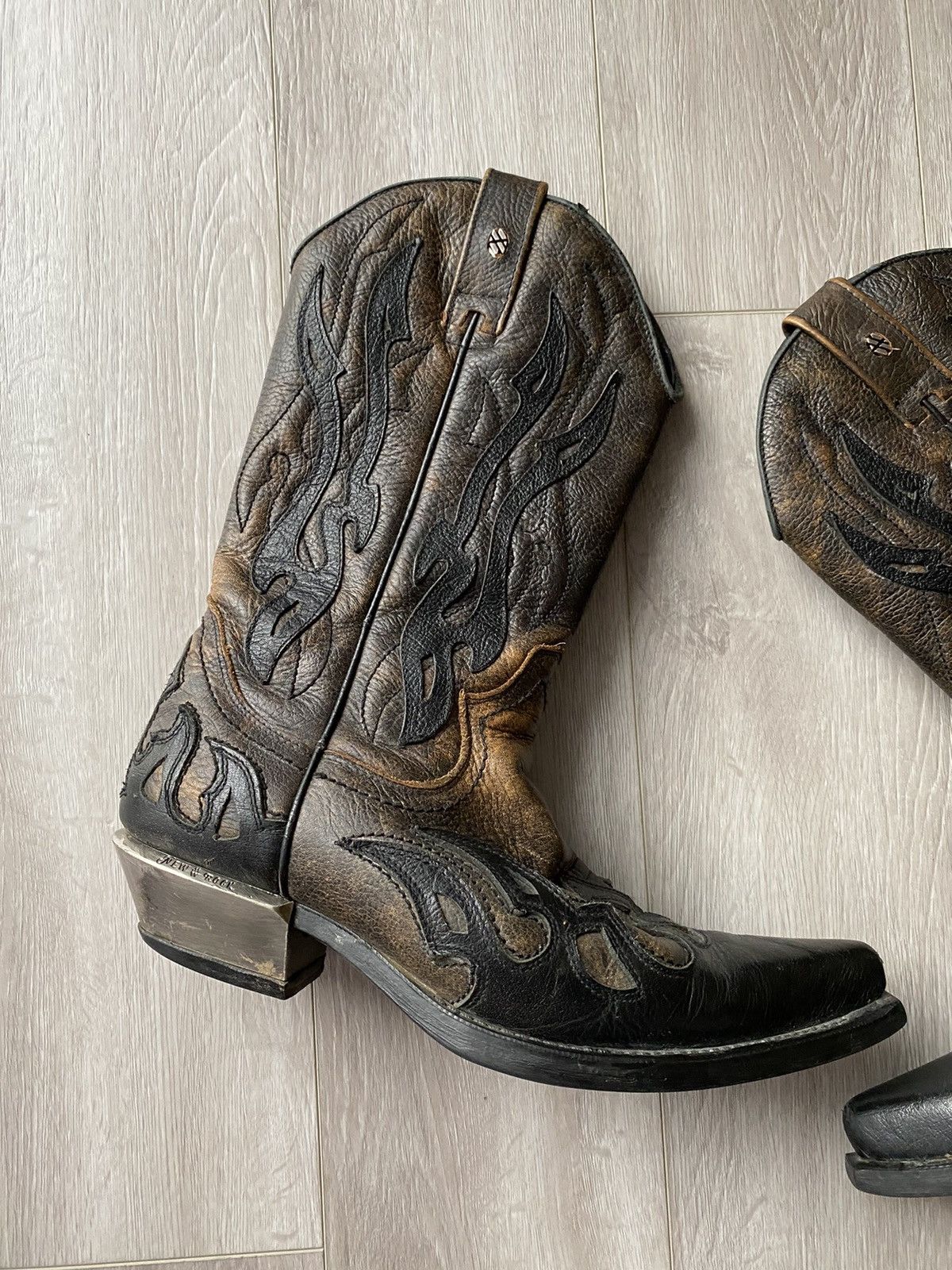 New Rock New Rock Cowboy Boots Size US 9 / EU 42 - 2 Thumbnail
