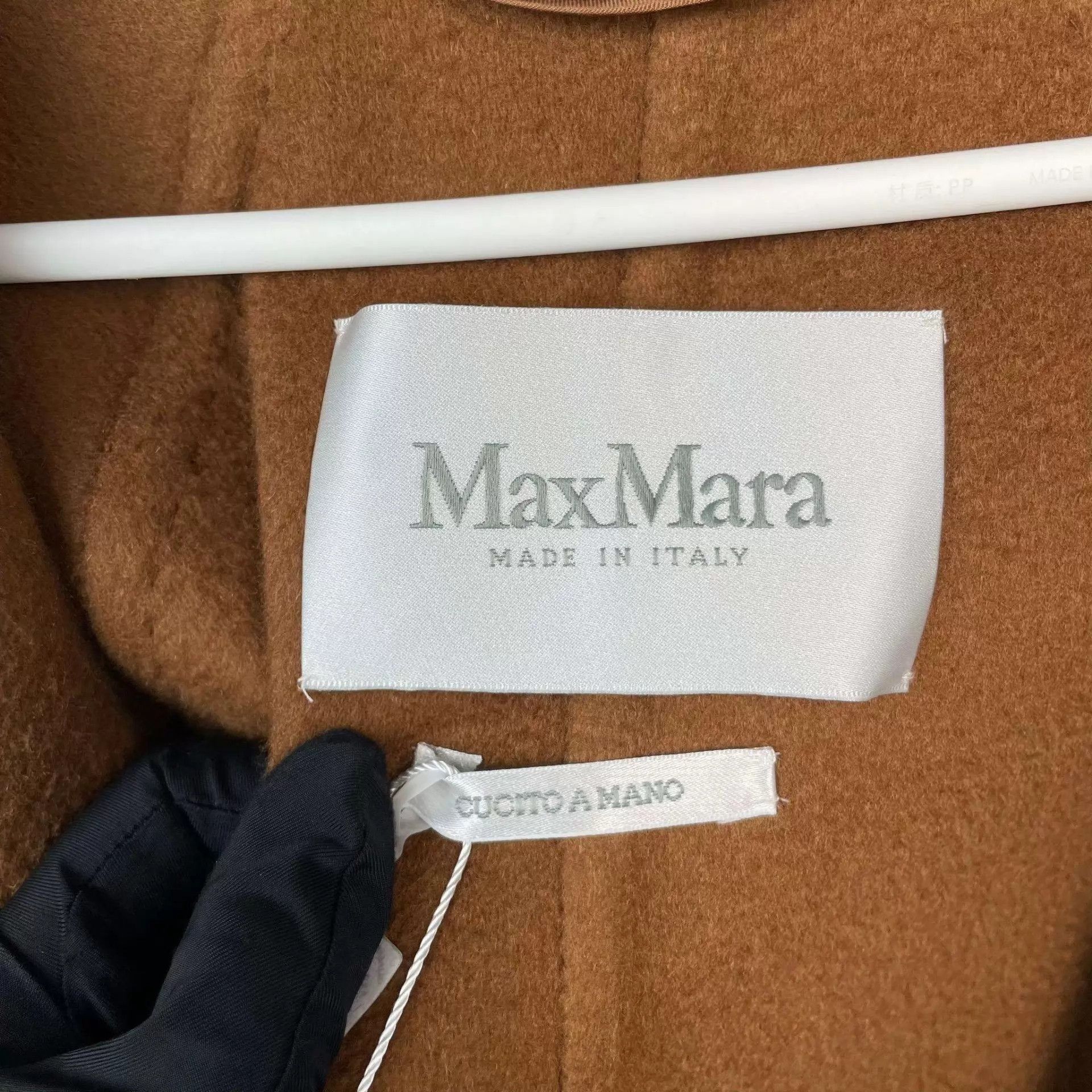 Max Mara MaxMara Labbro Caramel Cashmere Long Coat 98 New Size M / US 6-8 / IT 42-44 - 3 Thumbnail