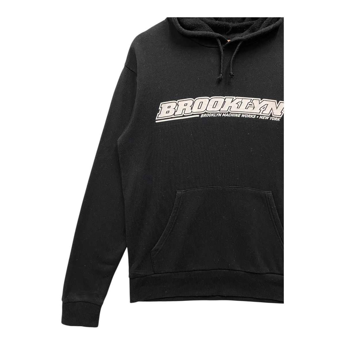Brooklyn Industries Brooklyn Machine Works New York Hoodie Light Cotton Spellout Size US L / EU 52-54 / 3 - 4 Thumbnail