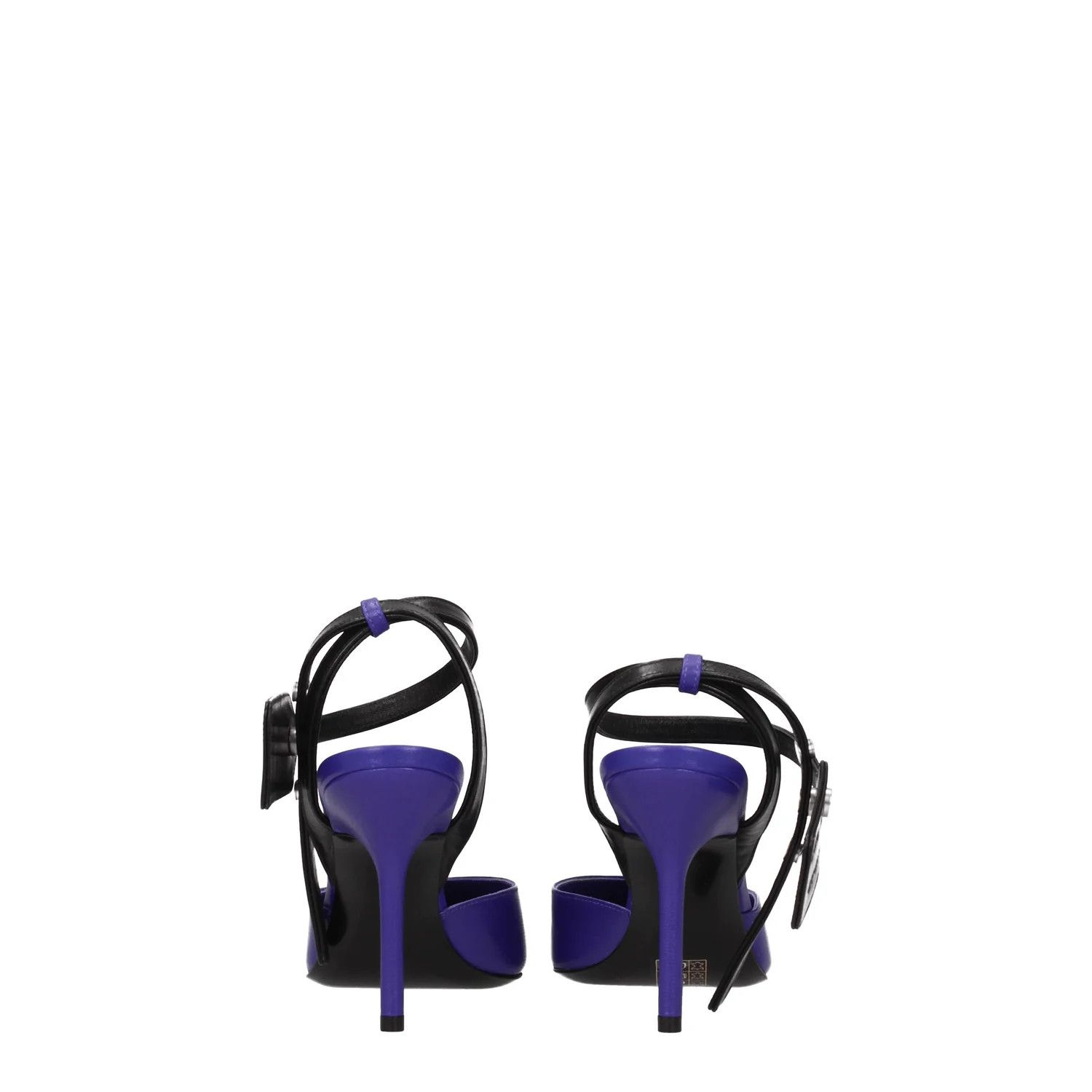 Off-White ob1o1e1124 Leather Sandals in Blue Size US 6 / IT 36 - 5 Thumbnail