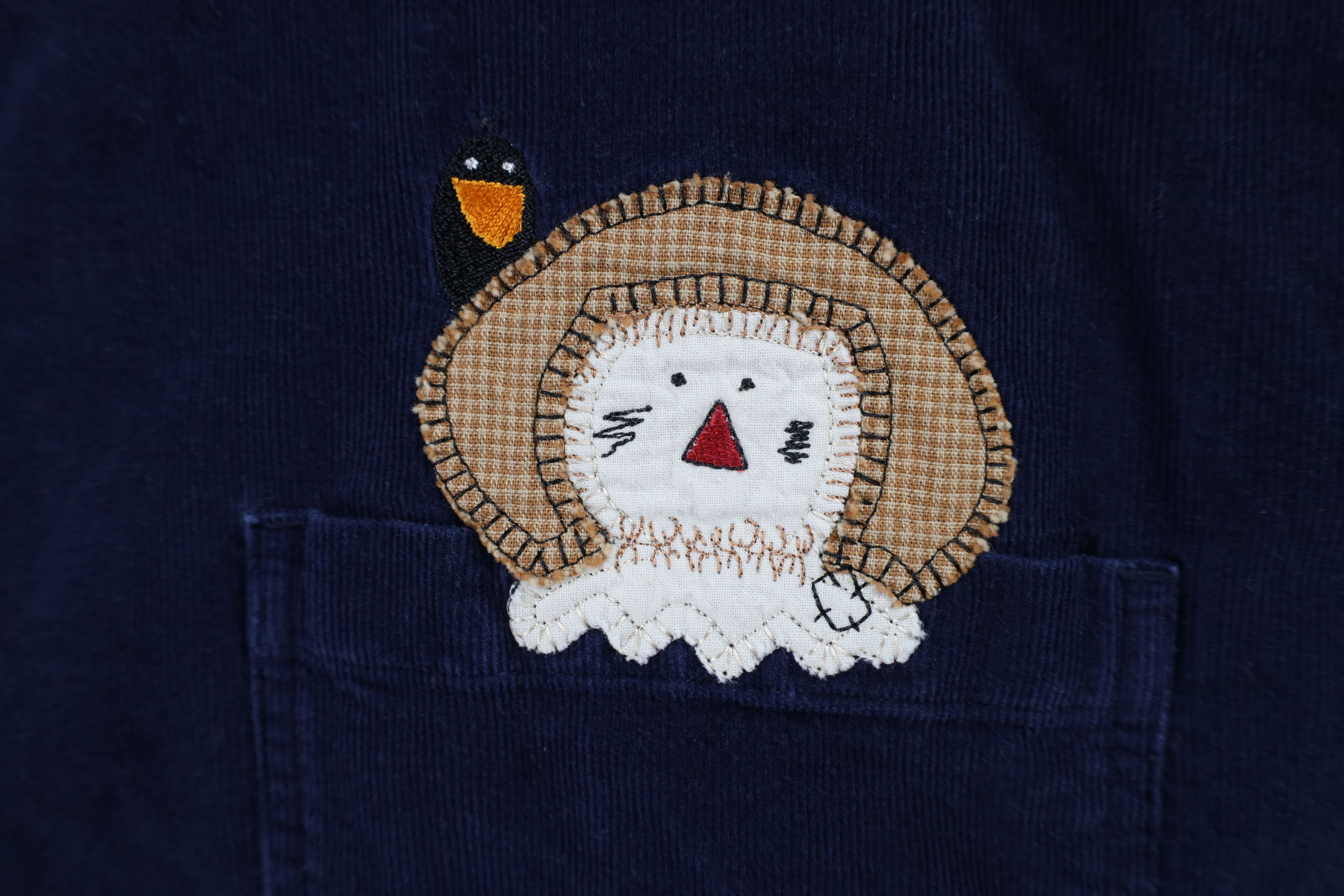 Vintage Vintage 90s Streetwear Pumpkin Corduroy Button Down Shirt Size US XL / EU 56 / 4 - 5 Thumbnail