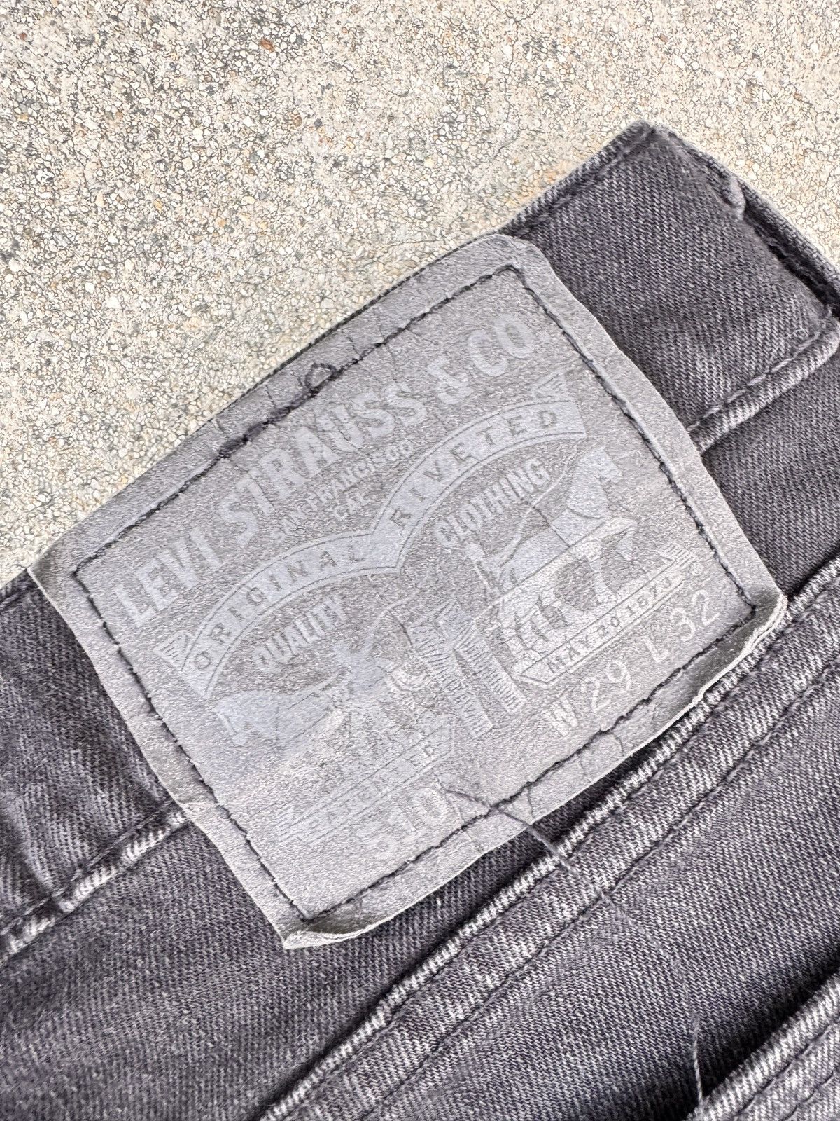 Levi's × Levi's Vintage Clothing Levi’s 511 Slim Fit Black Denim – Everyday Essential Size US 29 - 3 Thumbnail