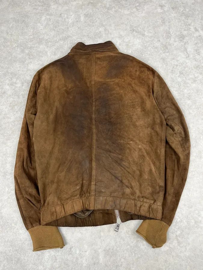 Giorgio Brato 2000s Giorgio Brato Brown Suede Leather Zip-up Jacket Size US M / EU 48-50 / 2 - 7 Thumbnail