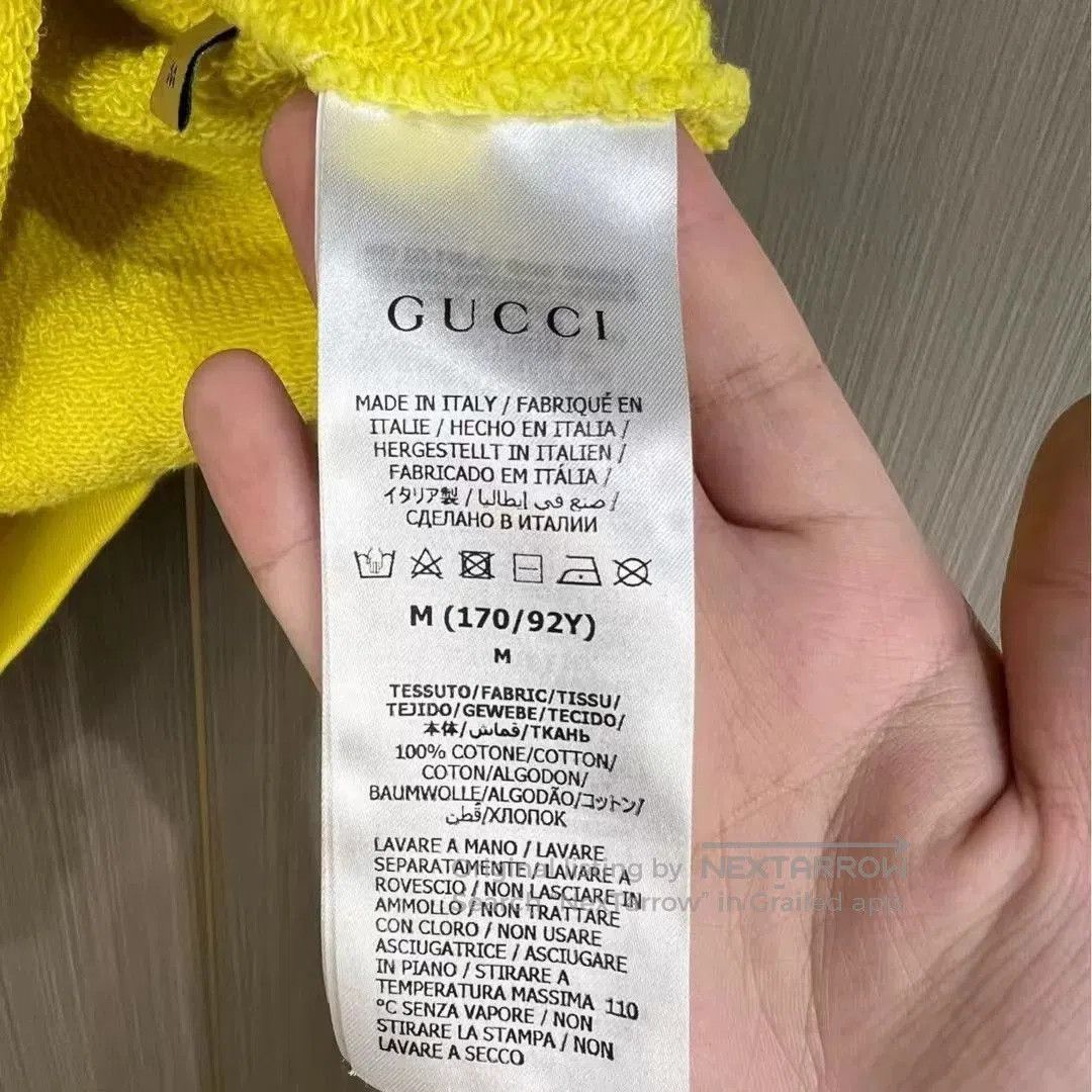 Gucci gucci lemon print logo sweatshirt size m. Size US M / EU 48-50 / 2 - 7 Thumbnail