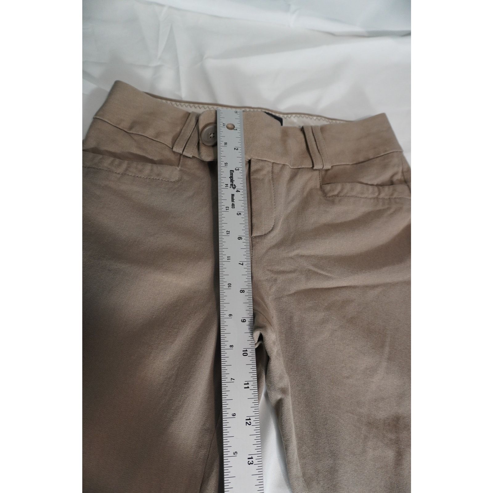 Banana Republic Banana Republic Martin Fit Trouser No. 323 – Beige/Khaki Size 27" / US 4 / IT 40 - 6 Thumbnail