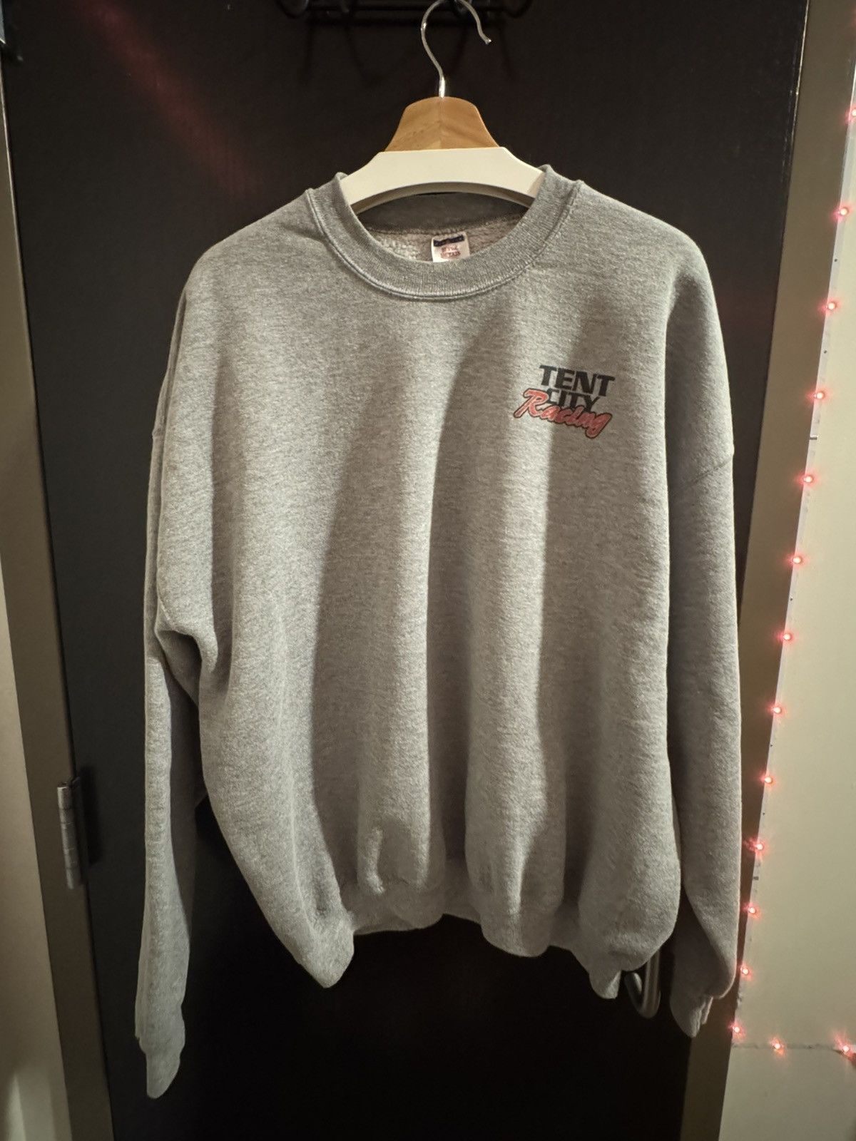 Jerzees × Vintage Vintage Jerzees Tent City Racing Sweater Size US XXL / EU 58 / 5 - 1 Thumbnail