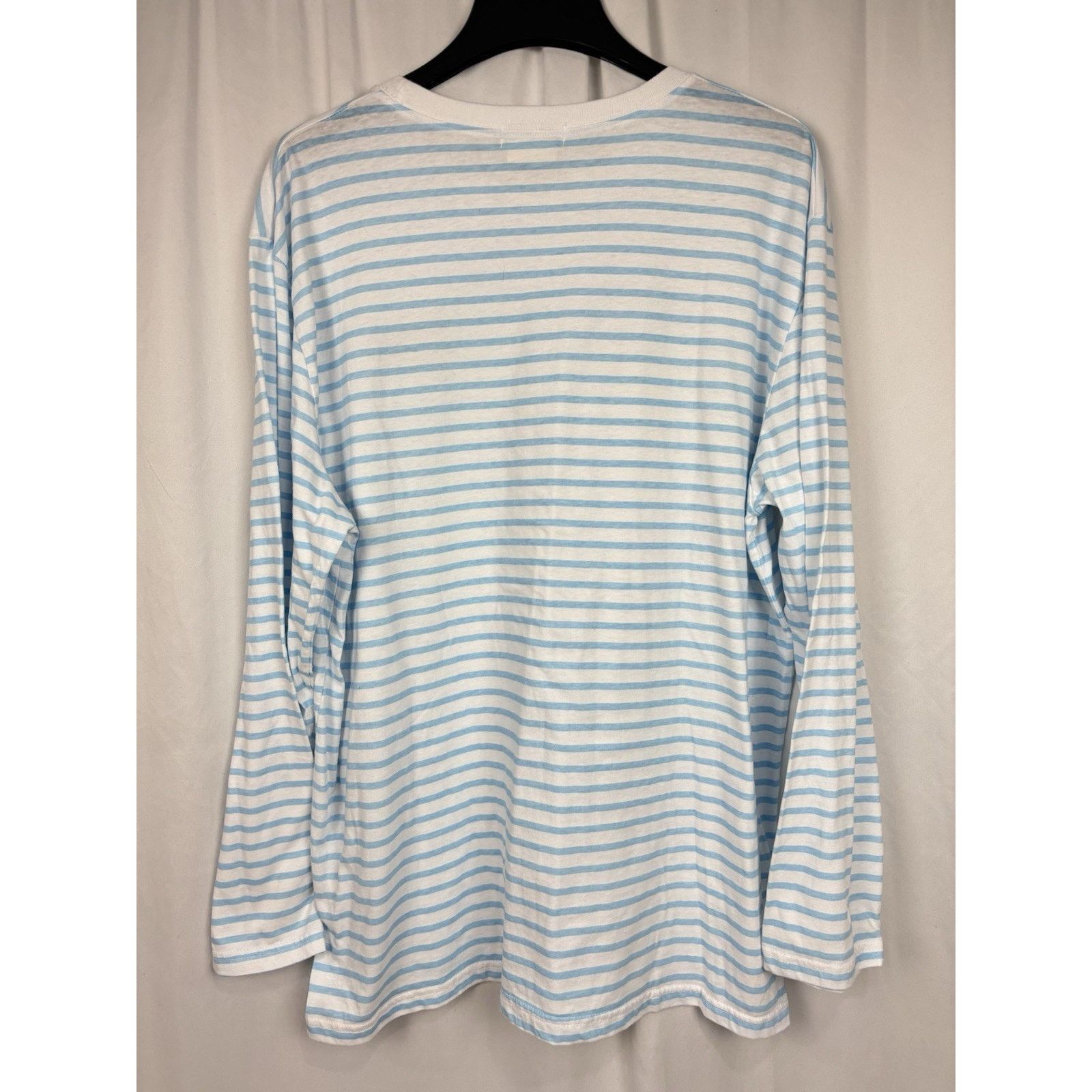 Unknown London Pusheen Sailor Long Sleeve Blue Striped Shirt Cat Size 2XL Size XXL / US 16-18 / IT 52-54 - 5 Thumbnail