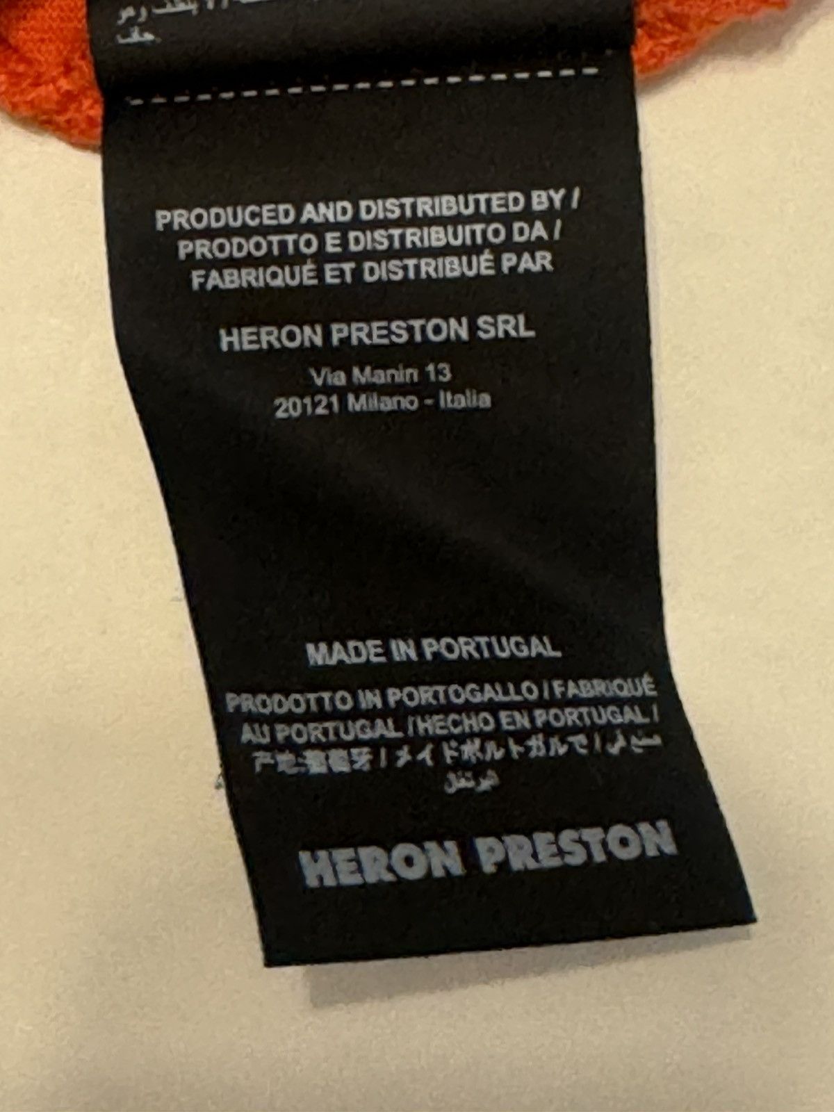 Heron Preston Heron Preston Chinese Logo long sleeve Turtle Neck Size US S / EU 44-46 / 1 - 7 Thumbnail