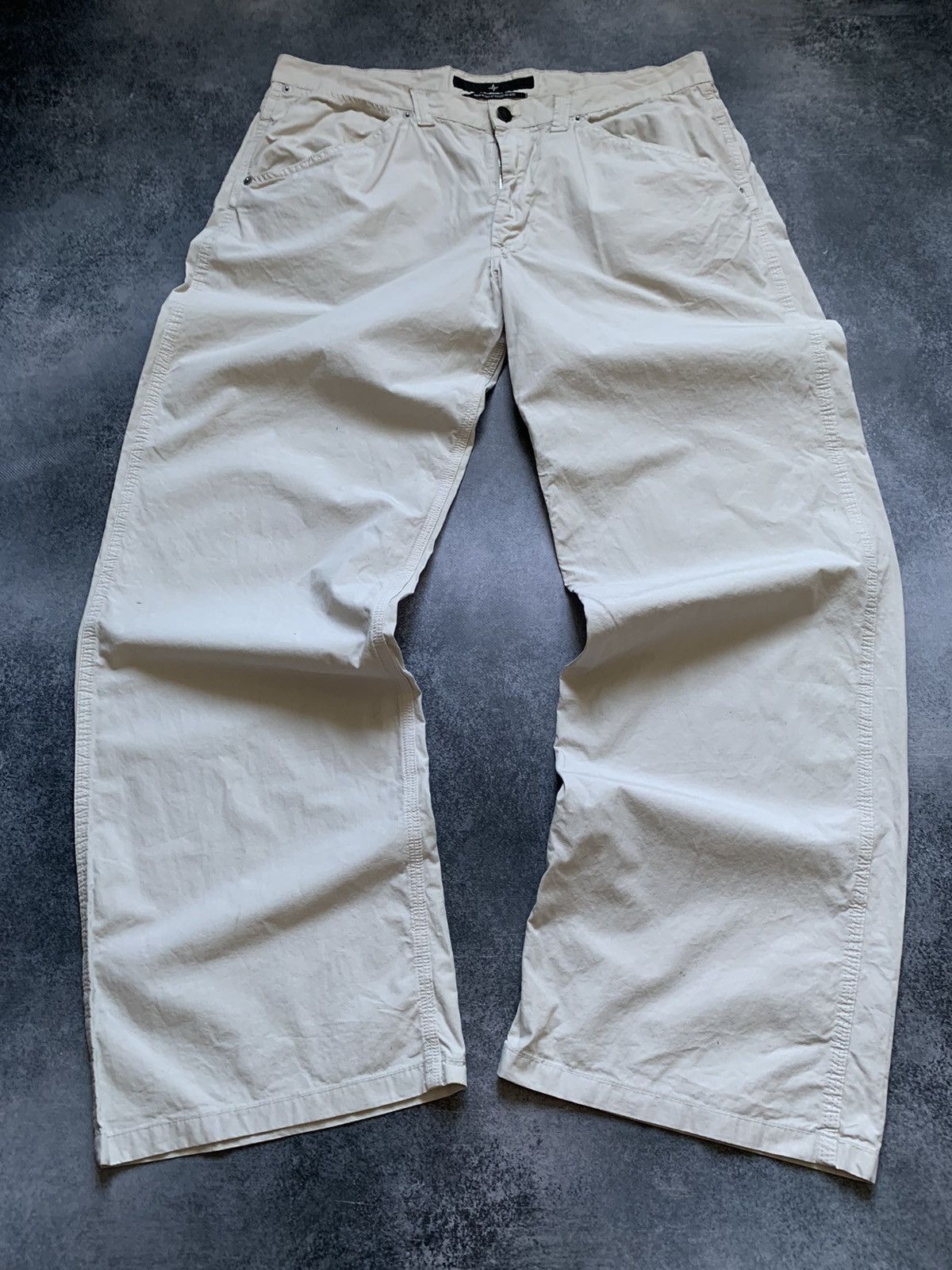 Stone Island 💥 VINTAGE STONE ISLAND BAGGY PANTS Y2K Size US 34 / EU 50 - 1 Thumbnail