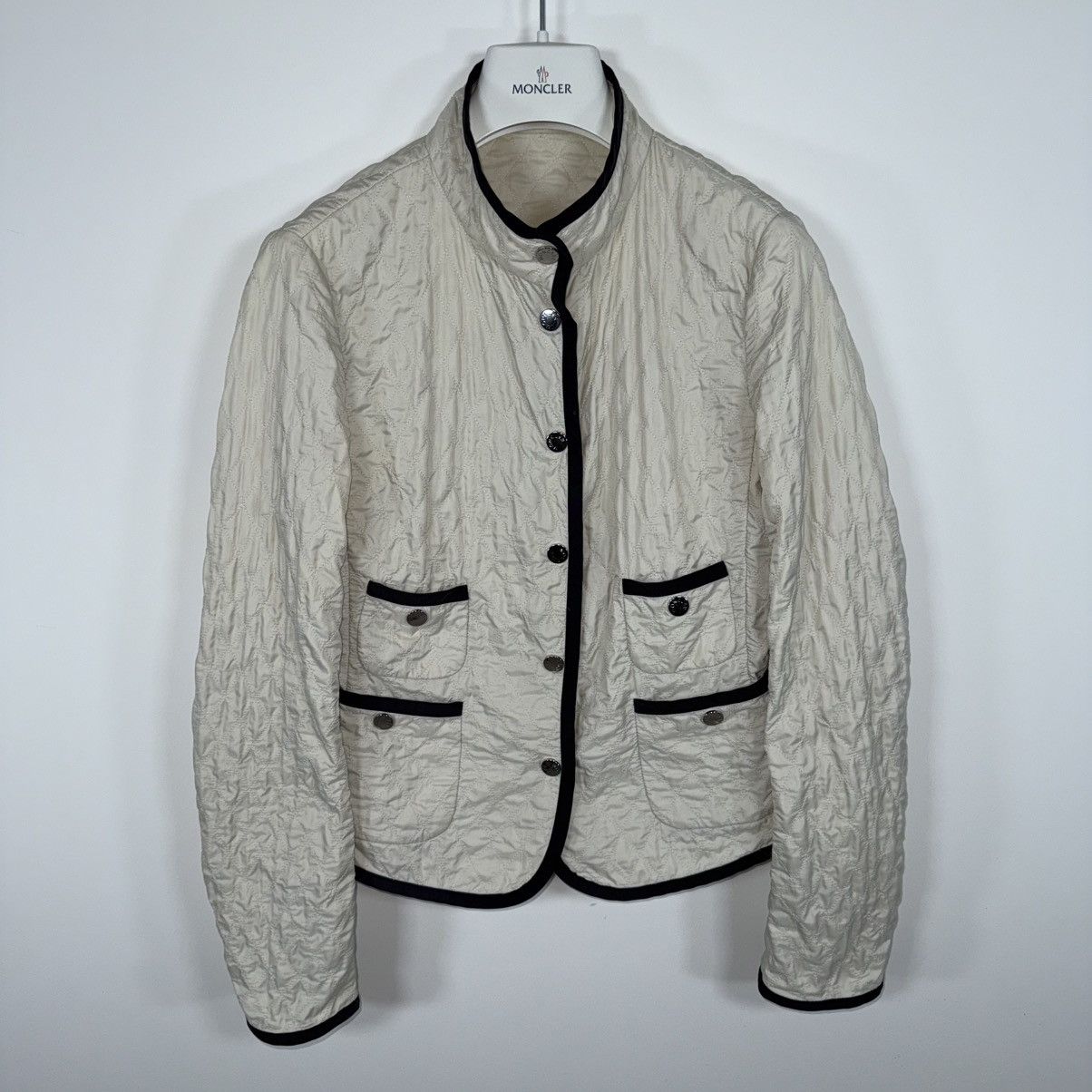 Moncler Moncler Colombiere Women’s Jacket - Size 1 (XS/S) - White Size S / US 4 / IT 40 - 1 Thumbnail