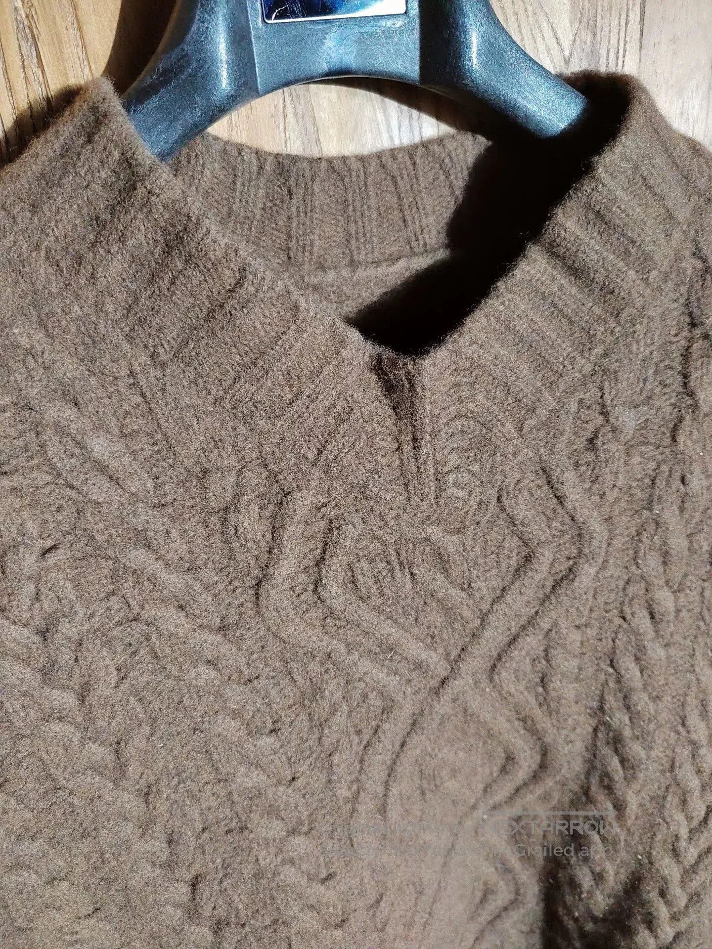 Martine Rose Martine Rose Brown Cable Knit Vest. Size US M / EU 48-50 / 2 - 3 Thumbnail