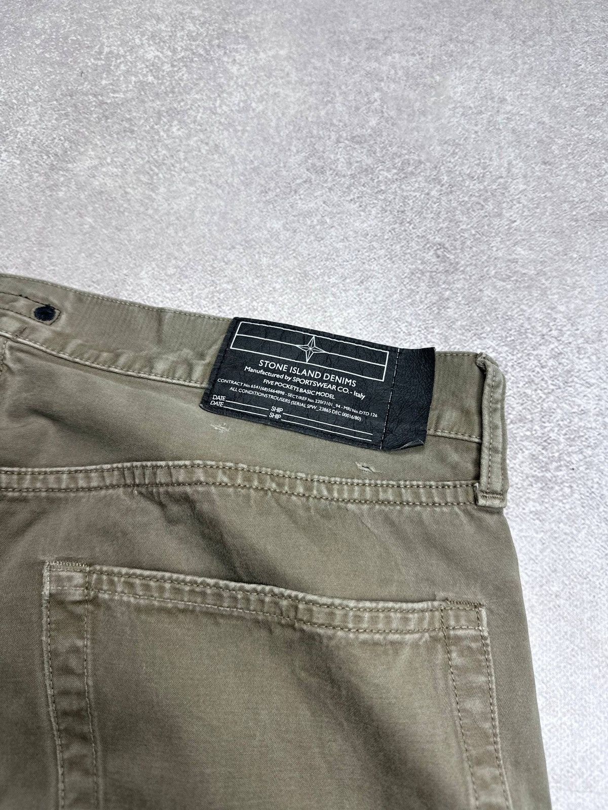 Stone Island Vintage Stone Island Chino Rare Relaxed Pants 36 Size US 36 / EU 52 - 5 Thumbnail