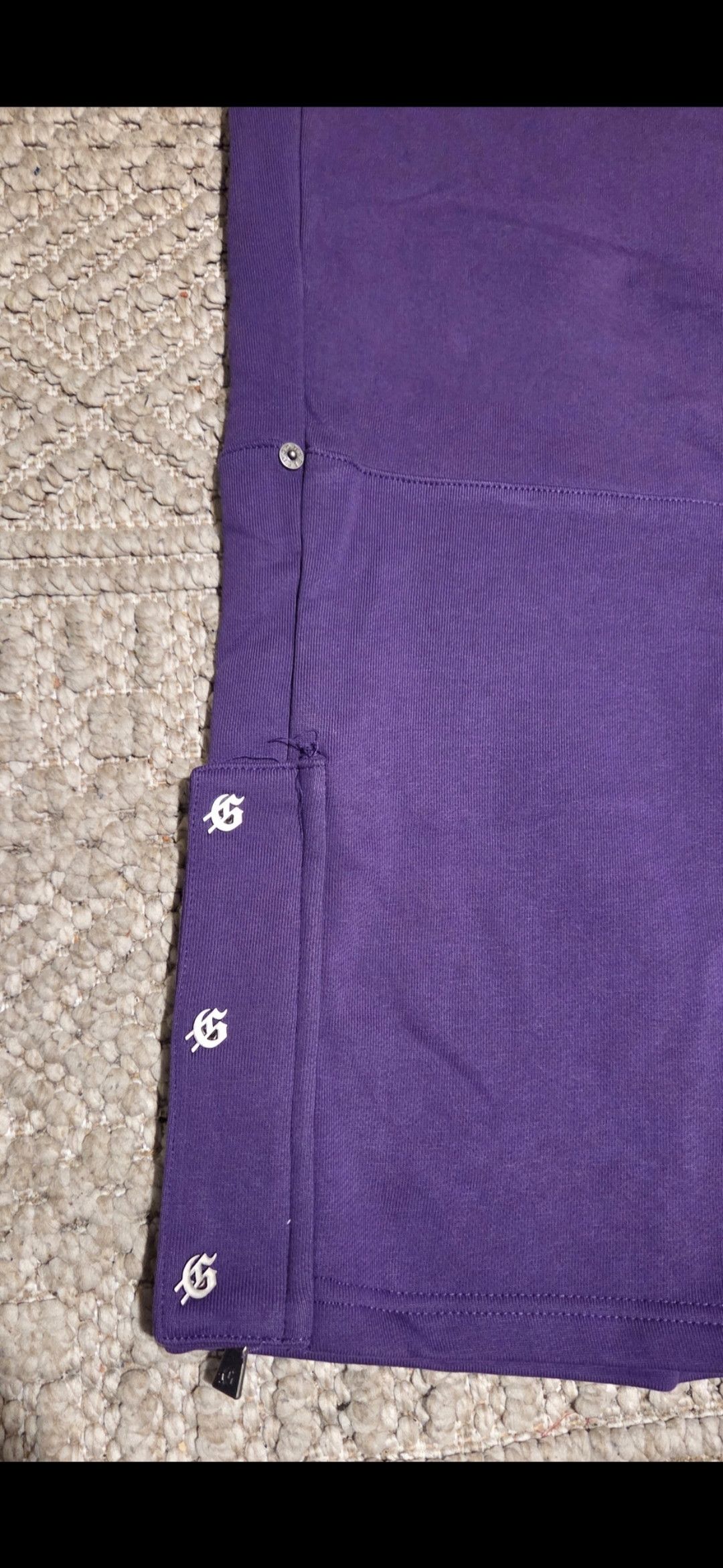 Godspeed Godspeed 'OG Logo' Purple & Grey Sweats Size LARGE Size US 36 / EU 52 - 6 Thumbnail