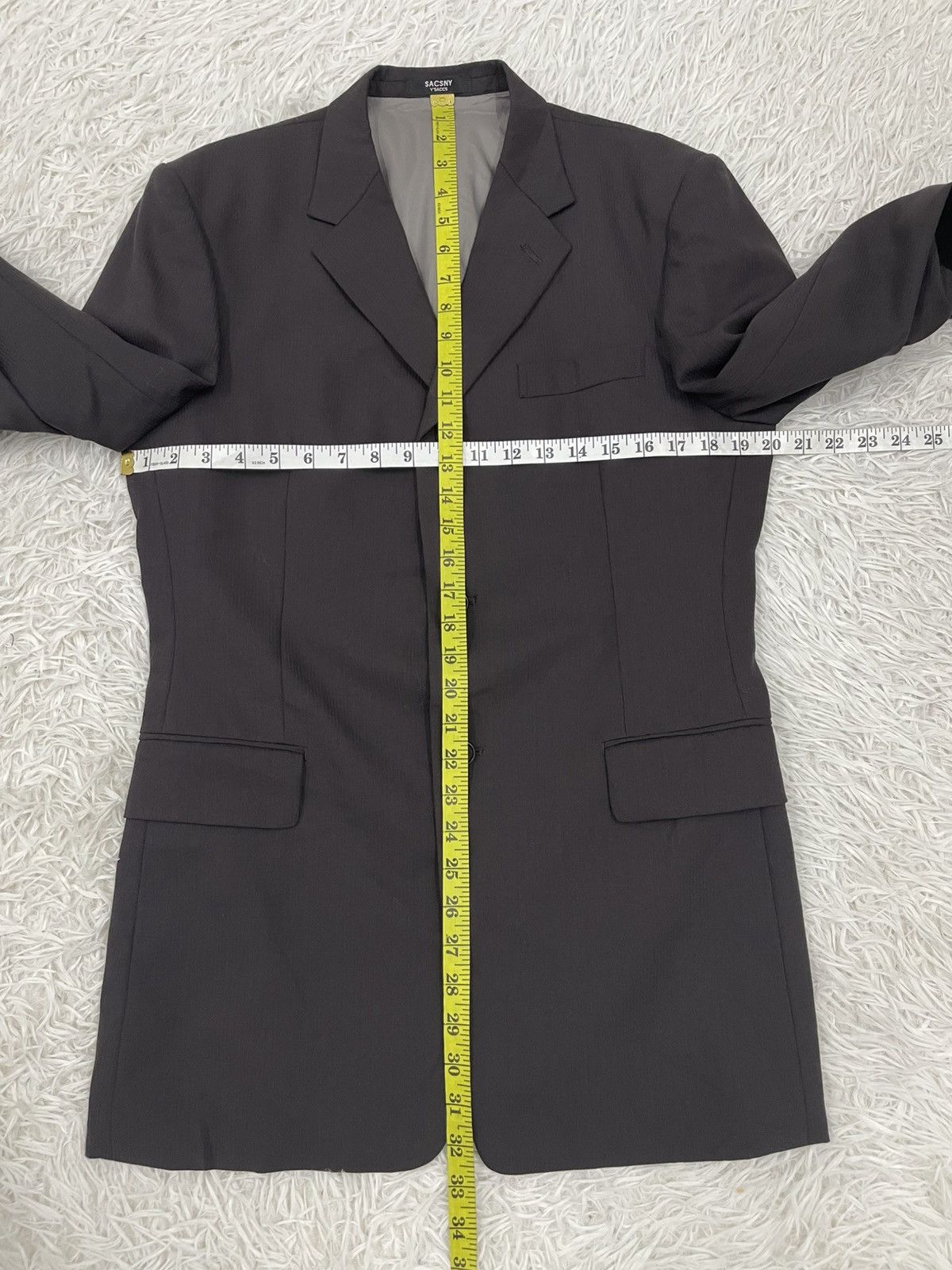 Yohji Yamamoto Sacsny Y'saccs by Yohji Yamamoto Jacket Coat Size US M / EU 48-50 / 2 - 6 Thumbnail