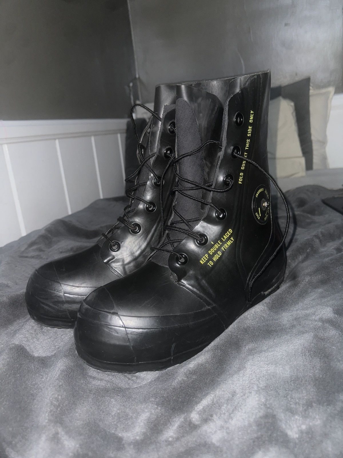 Vintage Raf Simon Military Bata Bunny Boots Size US 7 / EU 40 - 1 Thumbnail