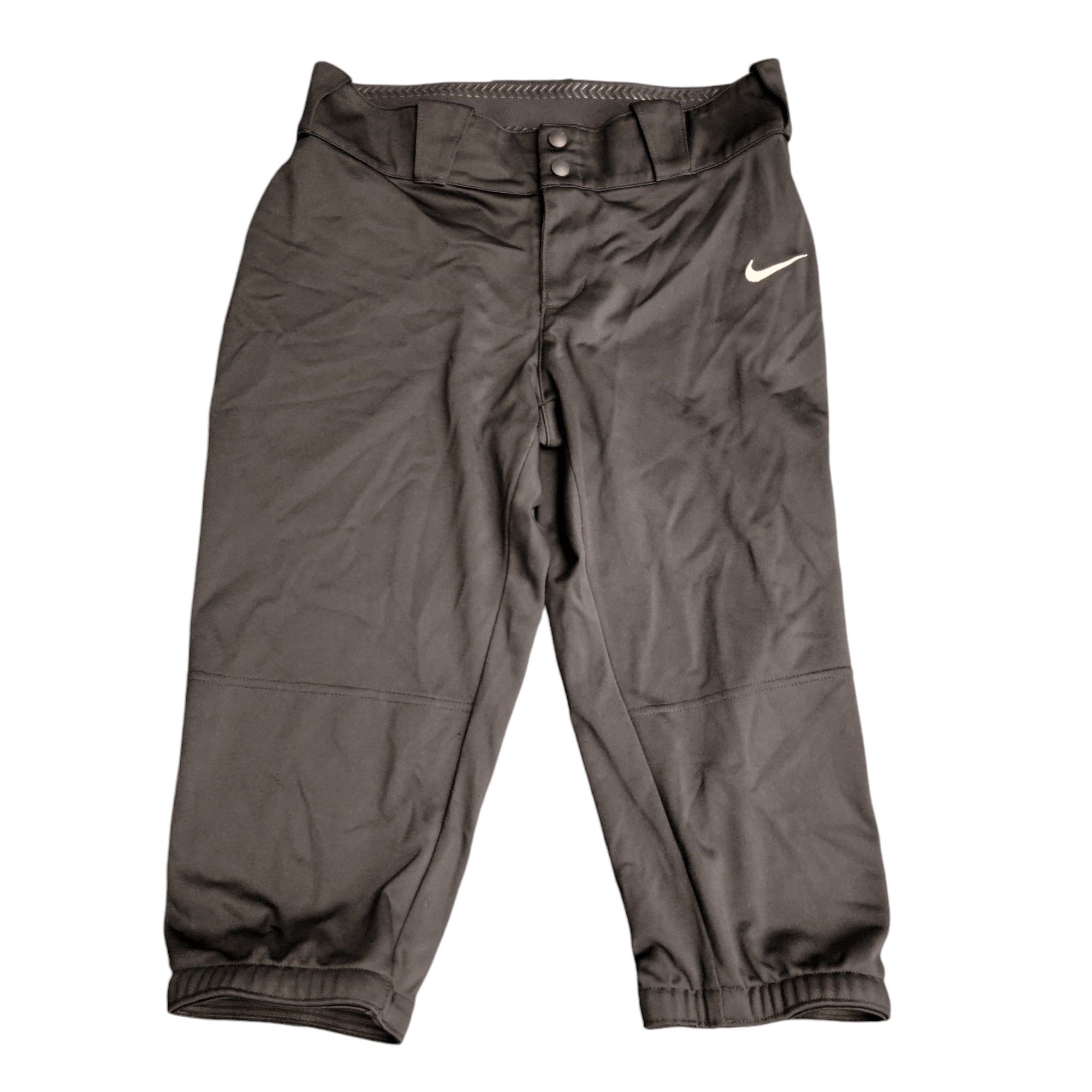 Nike Nike Black Softball Baseball Cropped Pants Size 32" / US 10 / IT 46 - 9 Thumbnail