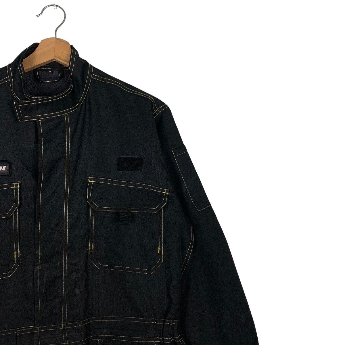 Japanese Brand YELLOWHAT BIG LOGO COVERALL #0324-C14 Size US 36 / EU 52 - 9 Thumbnail