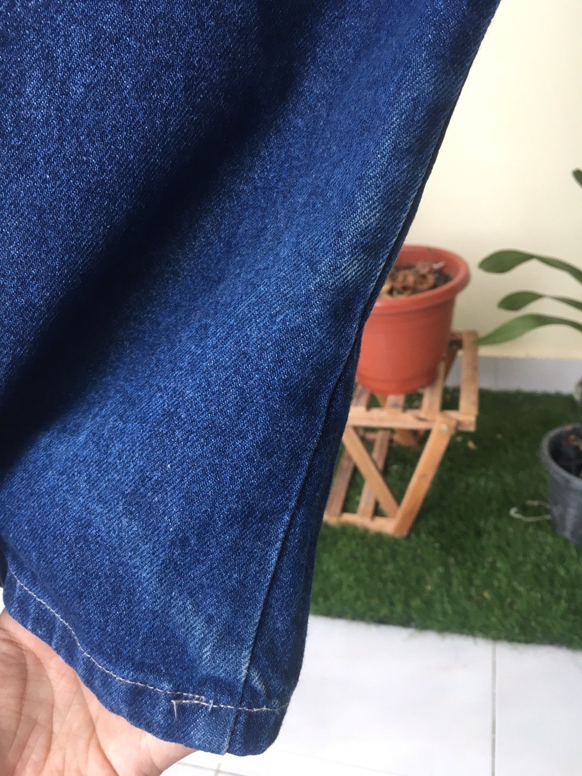 No Fear No Fear Worker Denim Embroidered Size US 28 / EU 44 - 7 Thumbnail