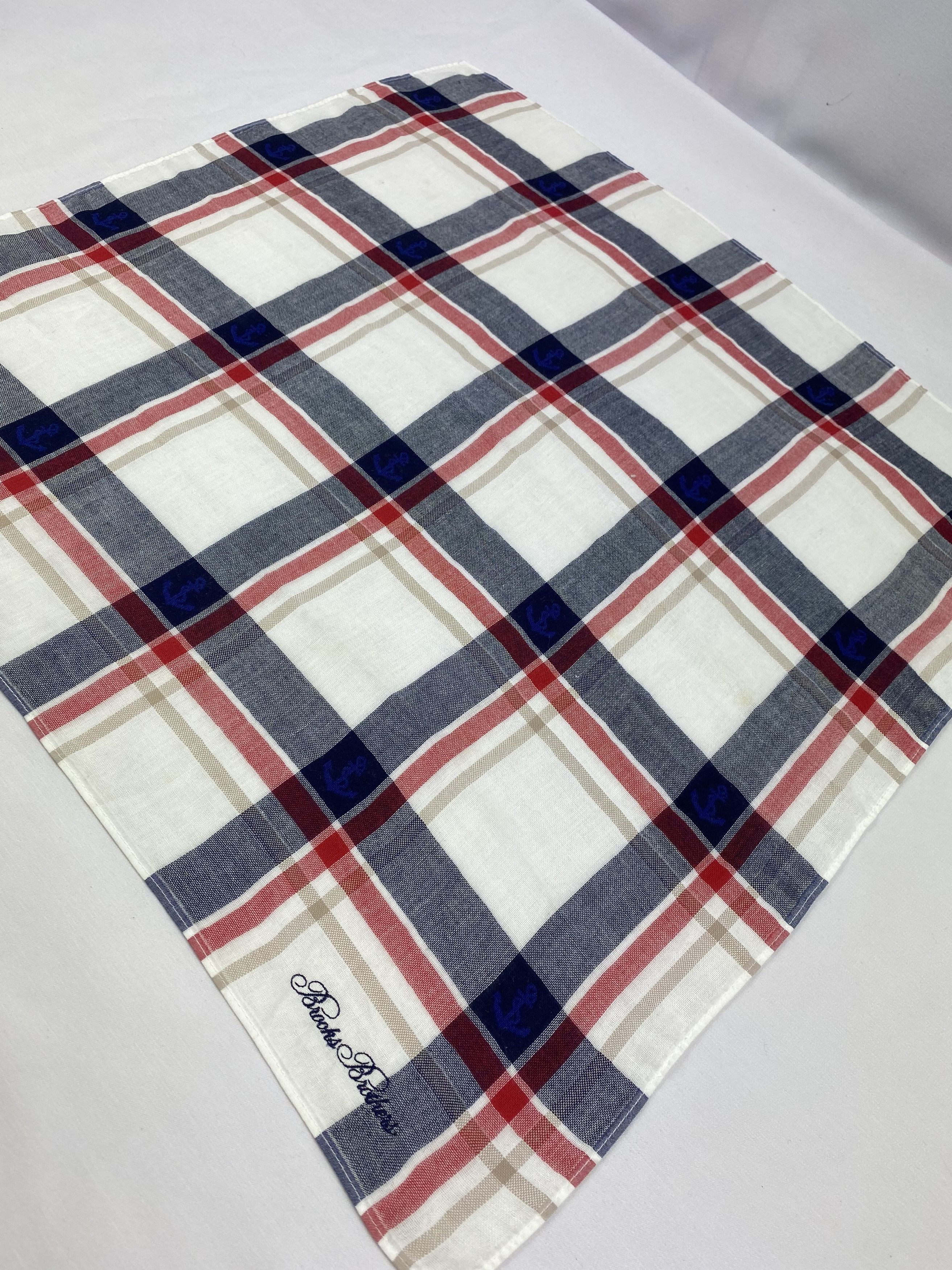 Brooks Brothers × Vintage Brooks Brothers Handkerchief / Bandana / Neckerchief Size ONE SIZE - 4 Thumbnail