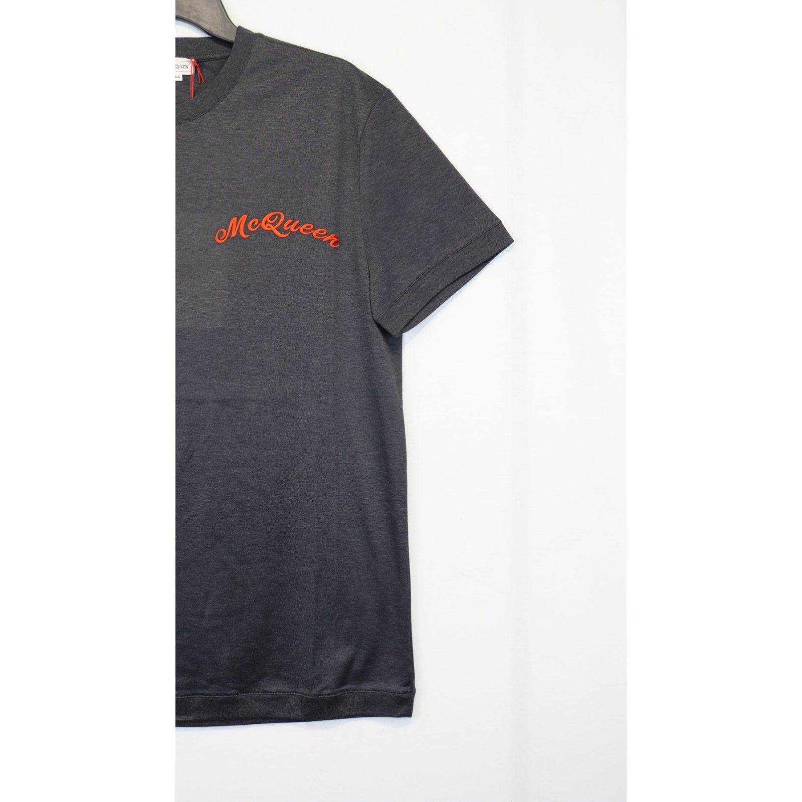 Alexander McQueen o1rshd1 ***Defective / T-Shirt in Nero Size US L / EU 52-54 / 3 - 6 Thumbnail