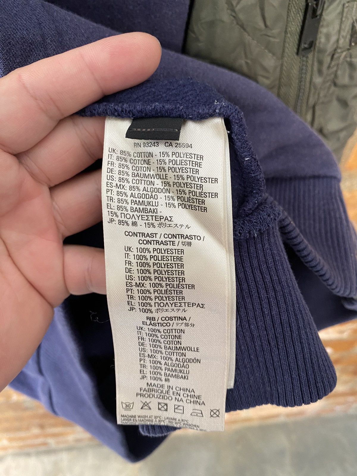 Diesel × If Six Was Nine × Japanese Brand 2000s Diesel hybrid bomber hoodie Size US XL / EU 56 / 4 - 12 Thumbnail