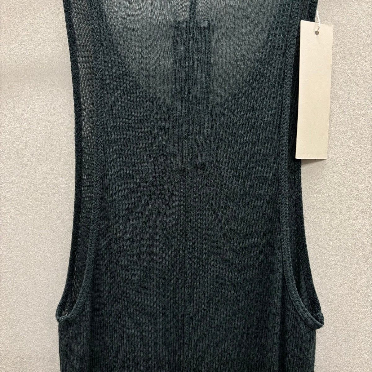 Rick Owens FW16 Rick Owens “MASTODON” Ribbed Long Tank Dress Size ONE SIZE - 11 Thumbnail
