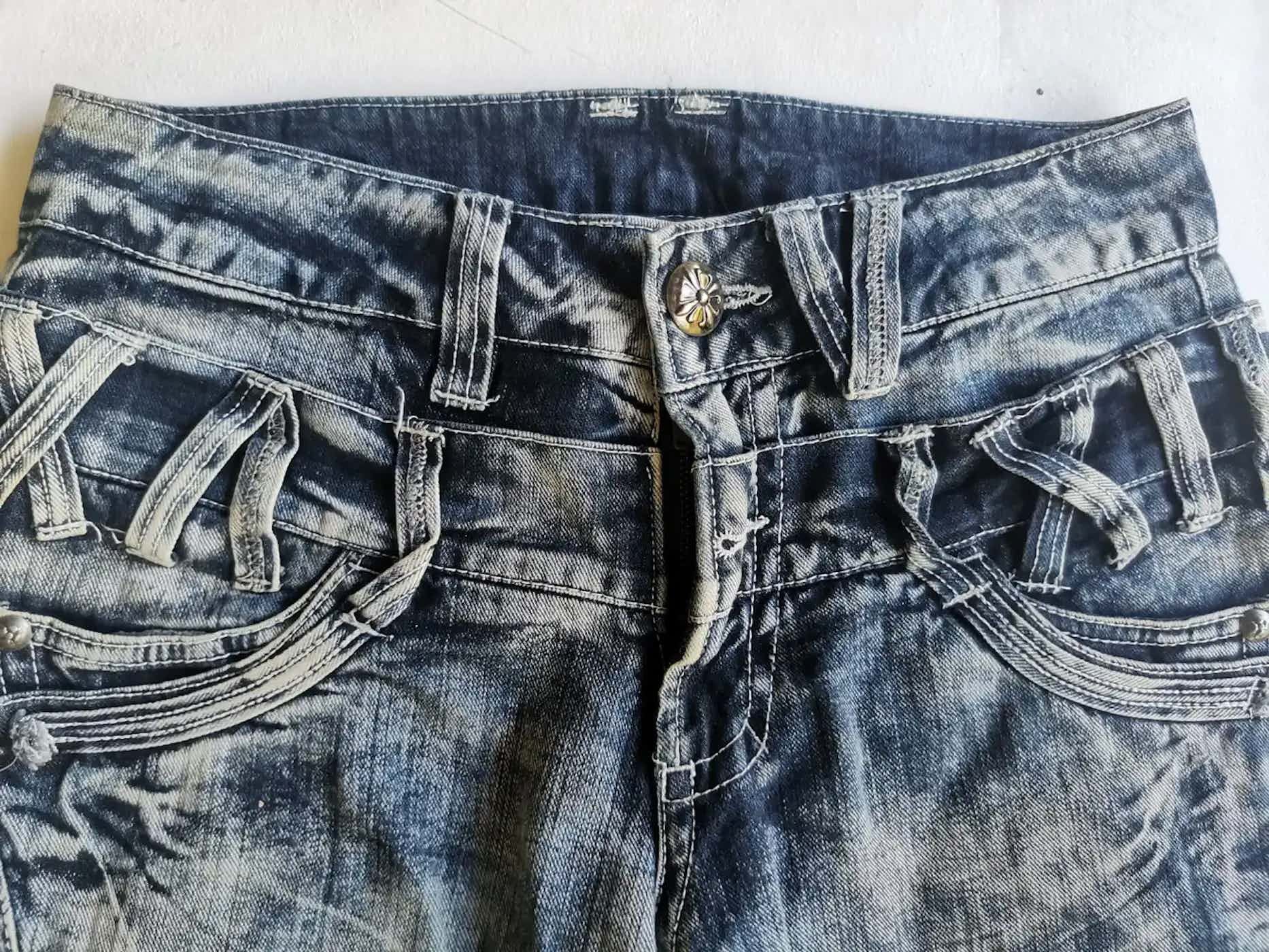 Vintage Very Rare Style Design Jeans Pants Size US 31 - 2 Thumbnail