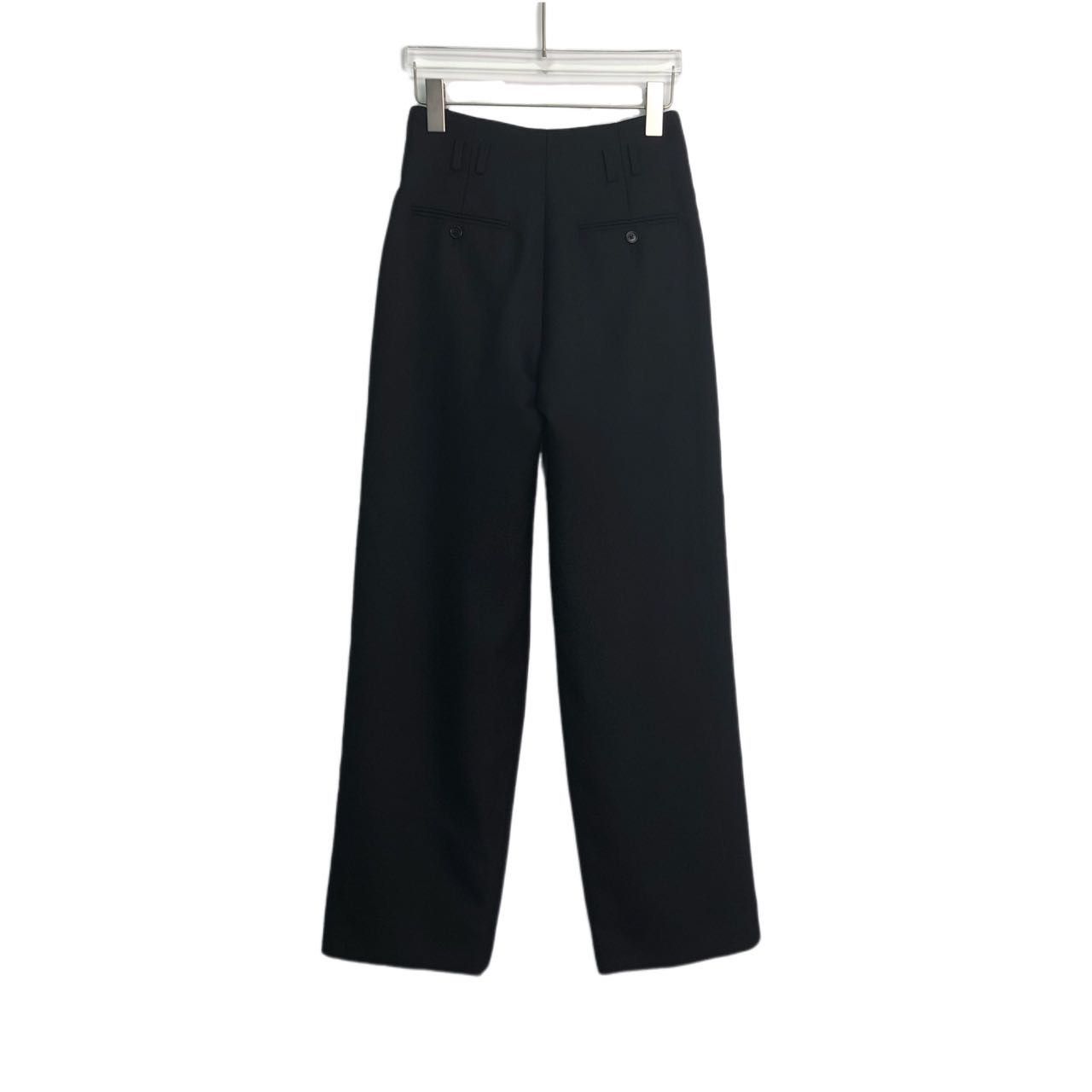 Celine Celine Loose Minimalist Solid Color Suit Pants K26WX Size 27" / US 4 / IT 40 - 2 Thumbnail