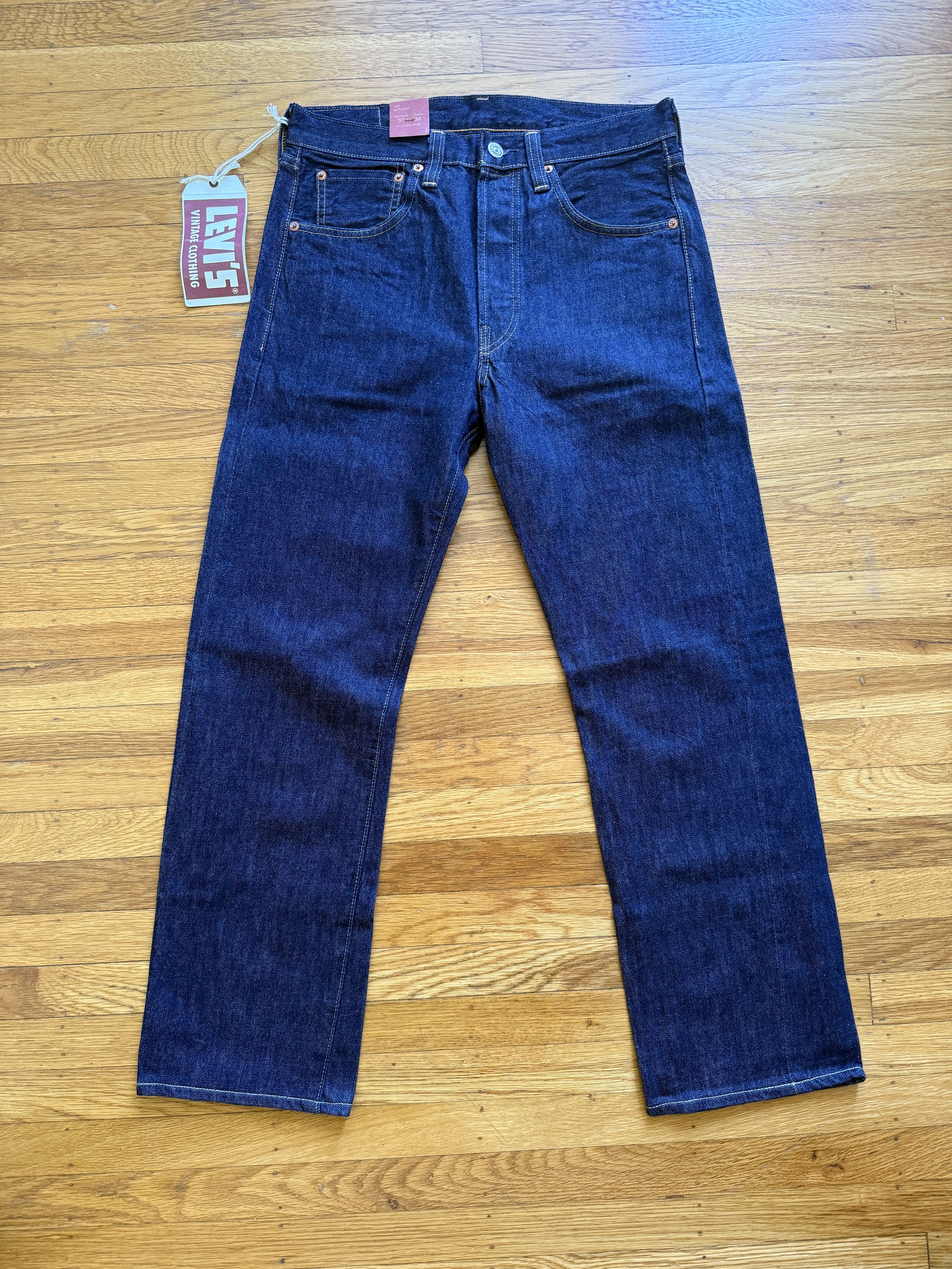 LEVI’S LVC / 501XX 47501 selvedge denim LEVI'S LVC 1947 501XX Selvedge Jean