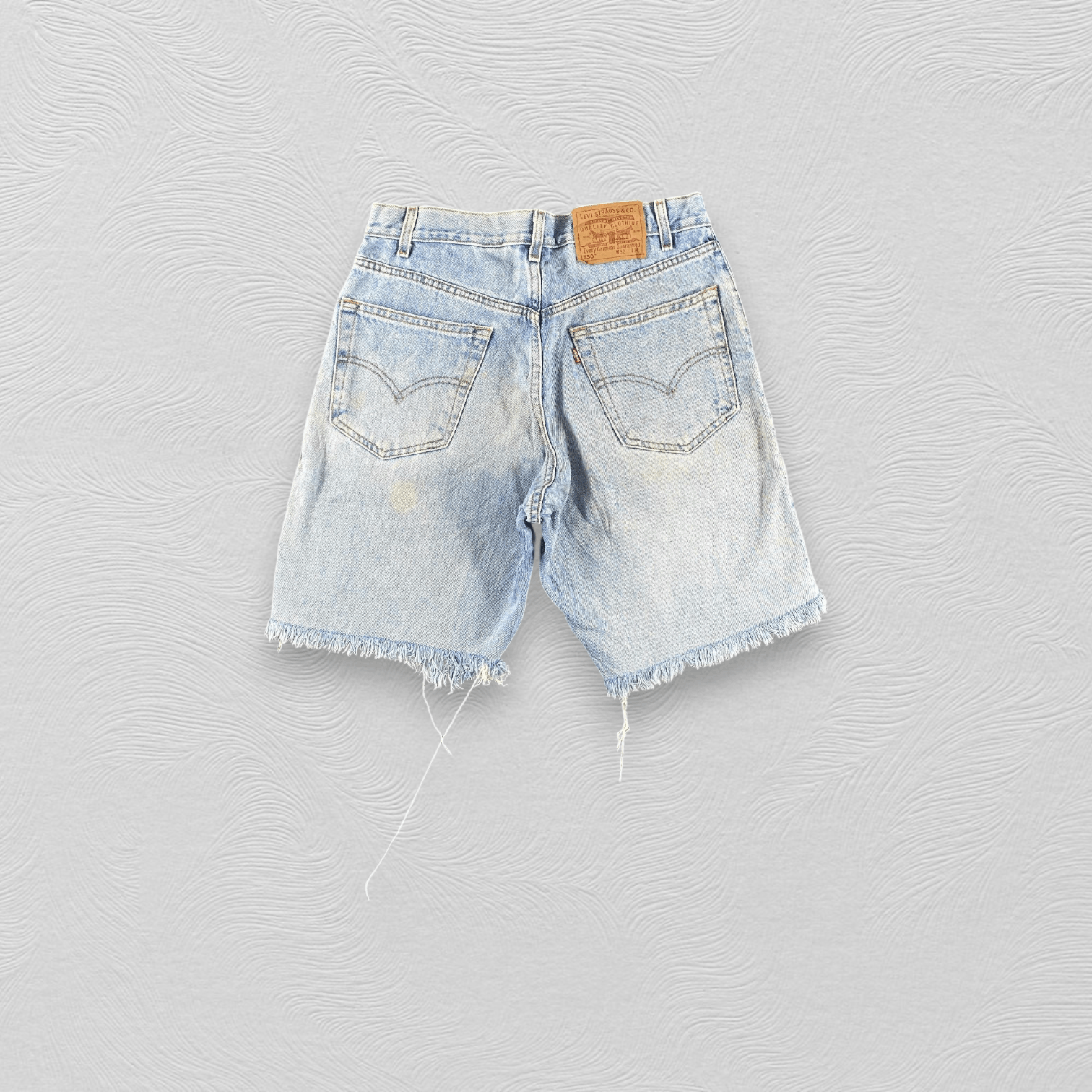 Levi's Vintage Levis 550 Jeans Faded Blue Short Pants KJ3454 Size US 32 / EU 48 - 2 Thumbnail