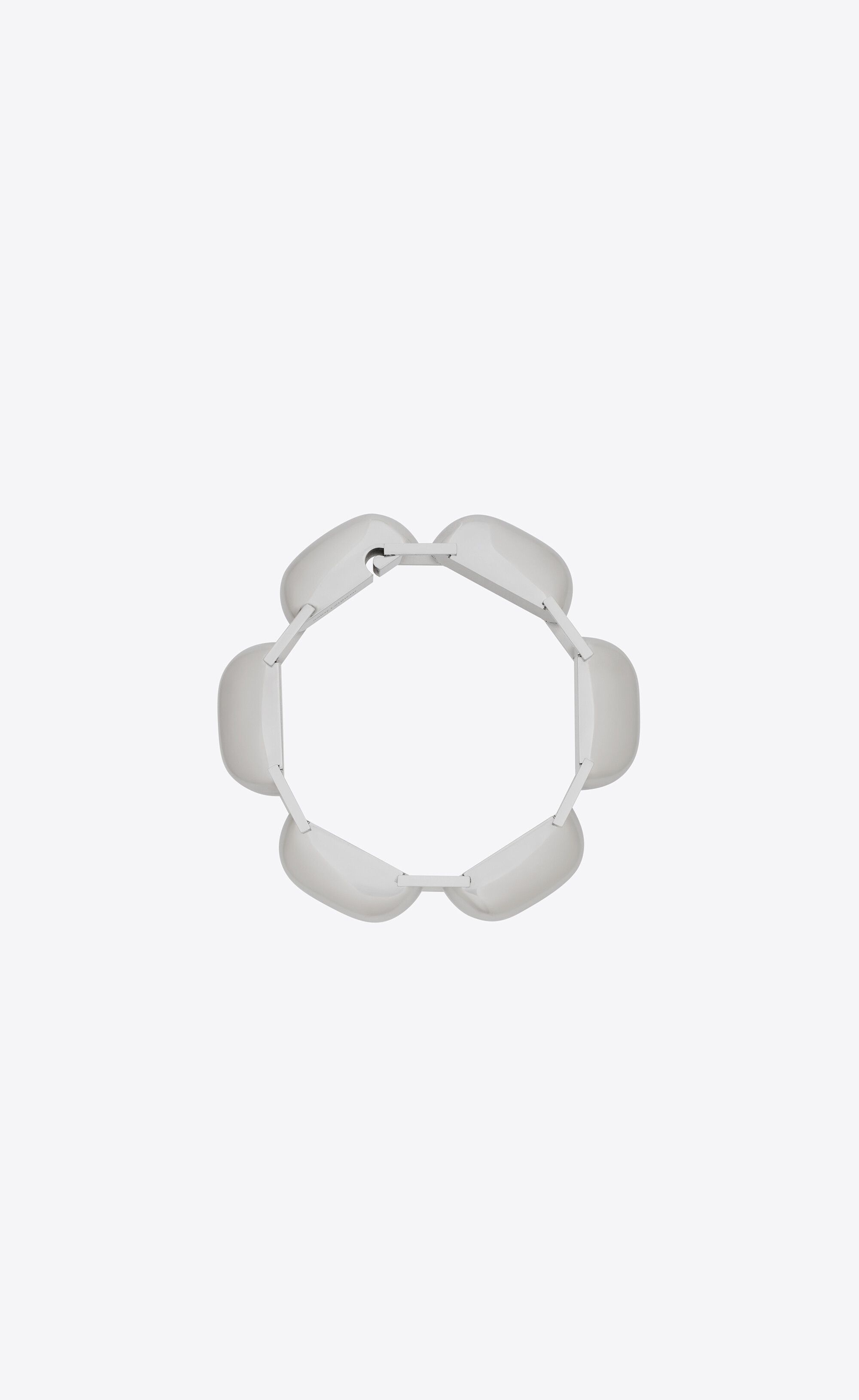 Saint Laurent Paris o1la1rc1a0325 Size: M / 756541 Dome Chain Bracelet Metal Size ONE SIZE - 1 Thumbnail