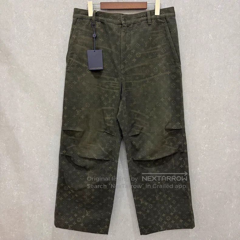 Louis Vuitton Louis Vuitton Monogram Print Full Zip Pocket Pants Jeans Size US 32 / EU 48 - 1 Thumbnail