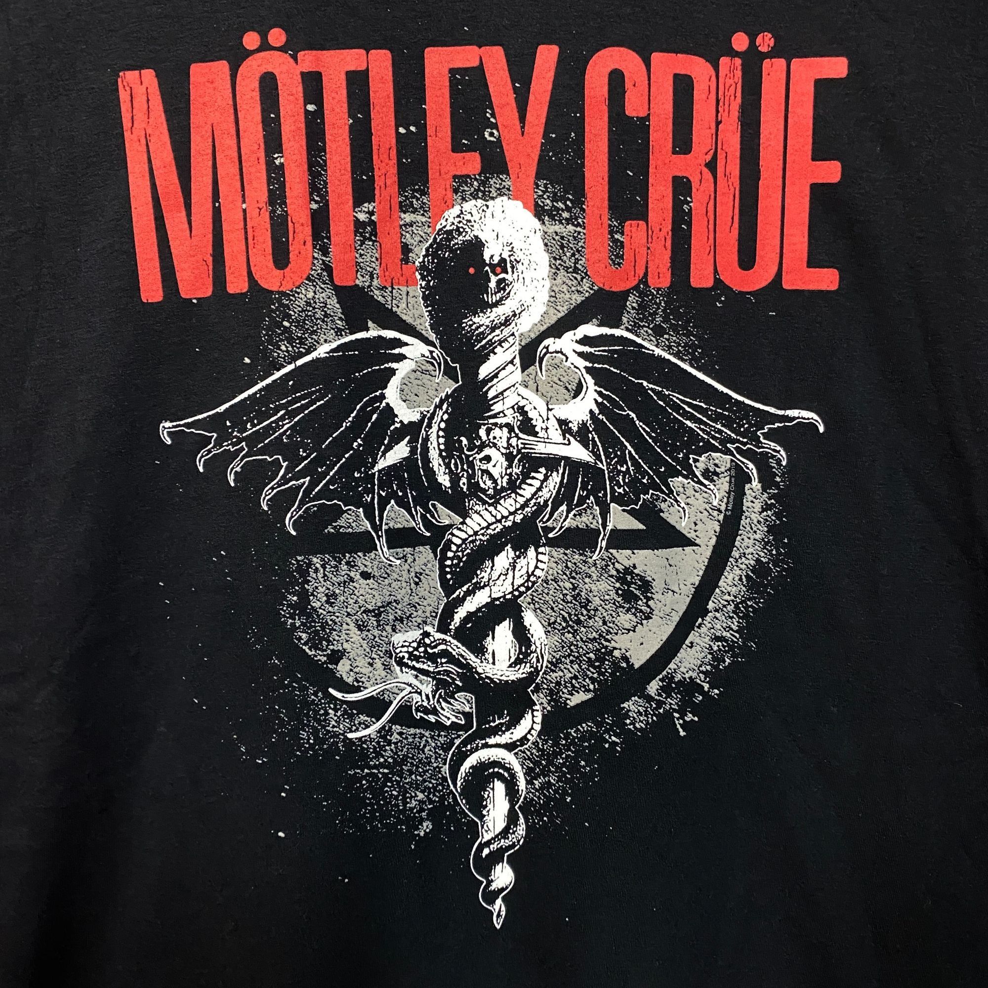 Band Tees Motley Crue Dr Feel Good Album Cover Art Heavy Metal T-Shirt Size US XXL / EU 58 / 5 - 2 Thumbnail