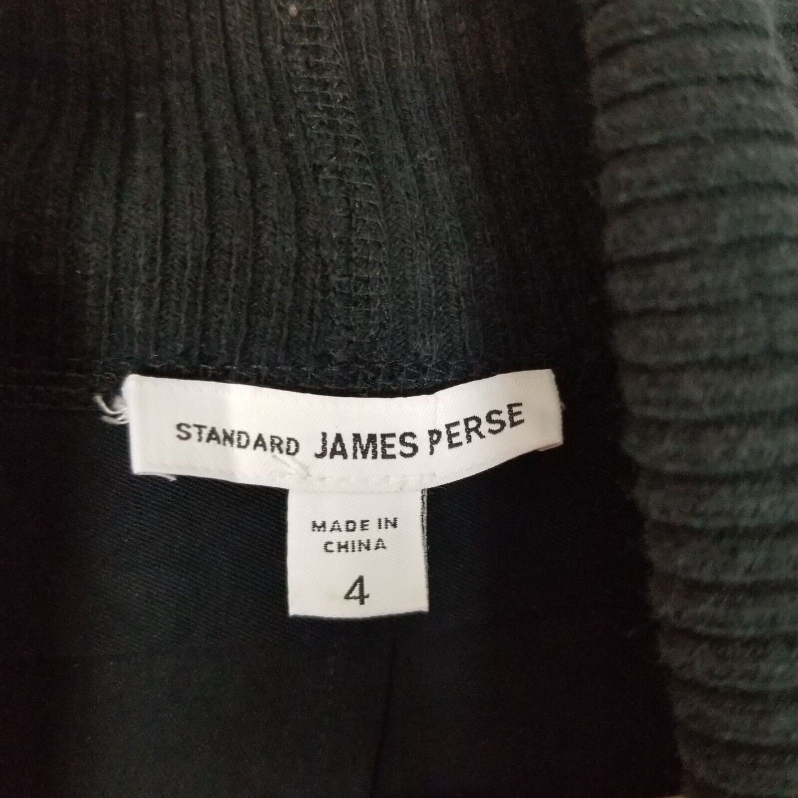 James Perse James Perse Womens Black Ribbed Turtleneck Sweater Dress 4 Size S / US 4 / IT 40 - 6 Thumbnail