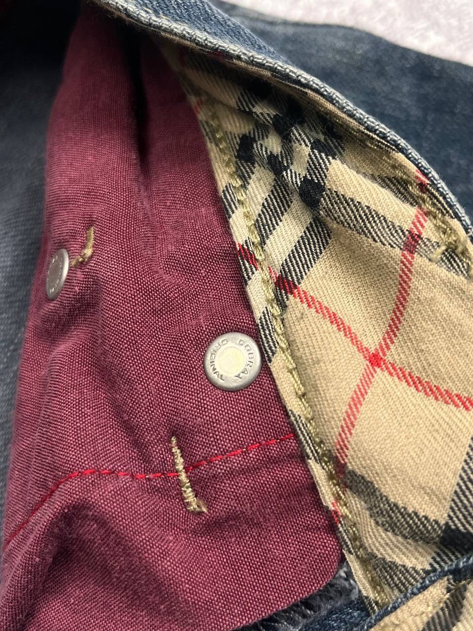 Burberry Vintage Burberry Nova Check Baggy Jeans Y2K 31 Size US 31 - 9 Thumbnail