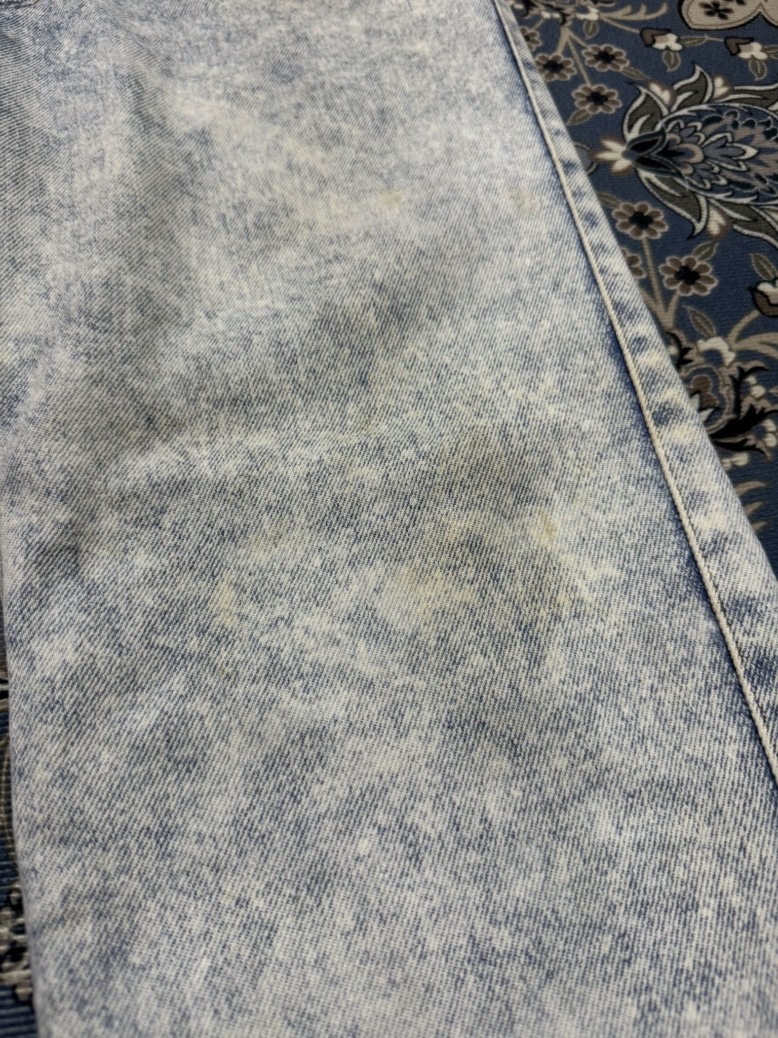 Levi's × Vintage Vintage Levis Silver Tag #530 Medal Acid Wash denim Jeans Size US 32 / EU 48 - 9 Thumbnail