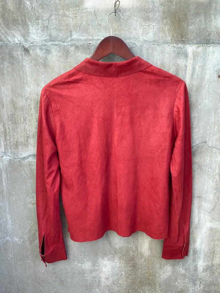 Gucci Tom Ford Era Vera Pelle Buttonless Shirt Size S / US 4 / IT 40 - 2 Thumbnail