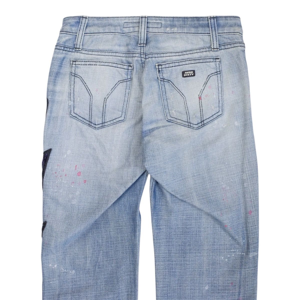 Miss Sixty Miss Sixty SS04 Lightning Bolt Jeans Size 27" / US 4 / IT 40 - 7 Thumbnail