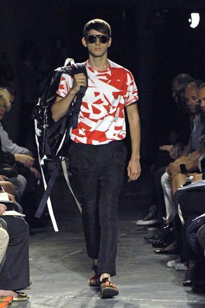 Raf Simons Runway Geometric Shirt Size US M / EU 48-50 / 2 - 5 Thumbnail