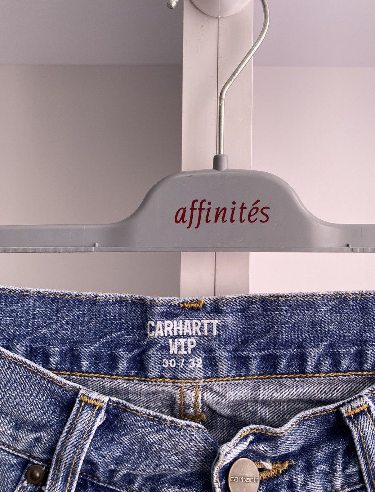 Carhartt × Carhartt Wip × Vintage Vintage Carhartt Denim Blue Jeans Size US 30 / EU 46 - 5 Thumbnail