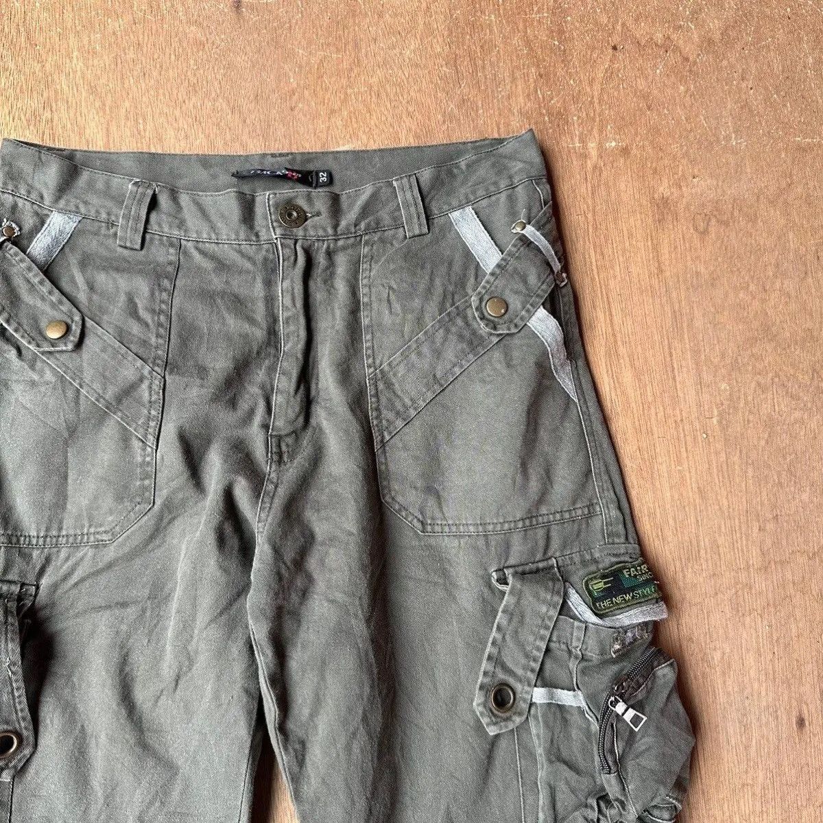 If Six Was Nine W32 L32🔥3D POCKET VTG JAPANESE BONDAGE PUNK VERY RARE PANTS Size US 32 / EU 48 - 4 Thumbnail