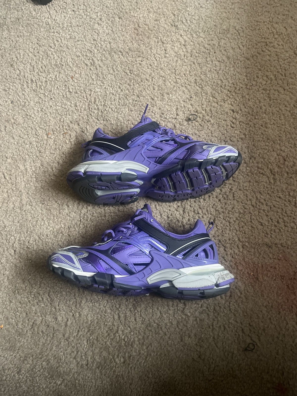 Balenciaga Track.2 OPEN SNEAKER TRICOLOR Size US 9 / EU 42 - 1 Thumbnail