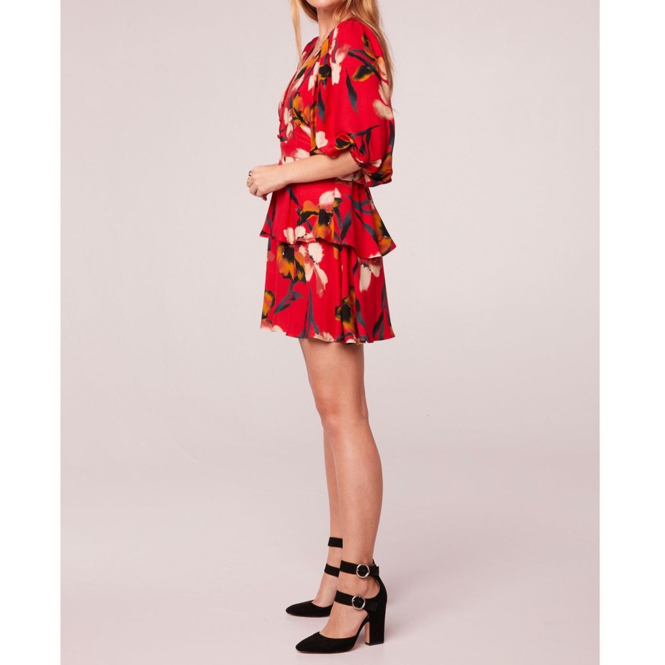 Other NWT Band of the Free Dolly Floral Puff Sleeve Dress Sz. S Size S / US 4 / IT 40 - 5 Thumbnail